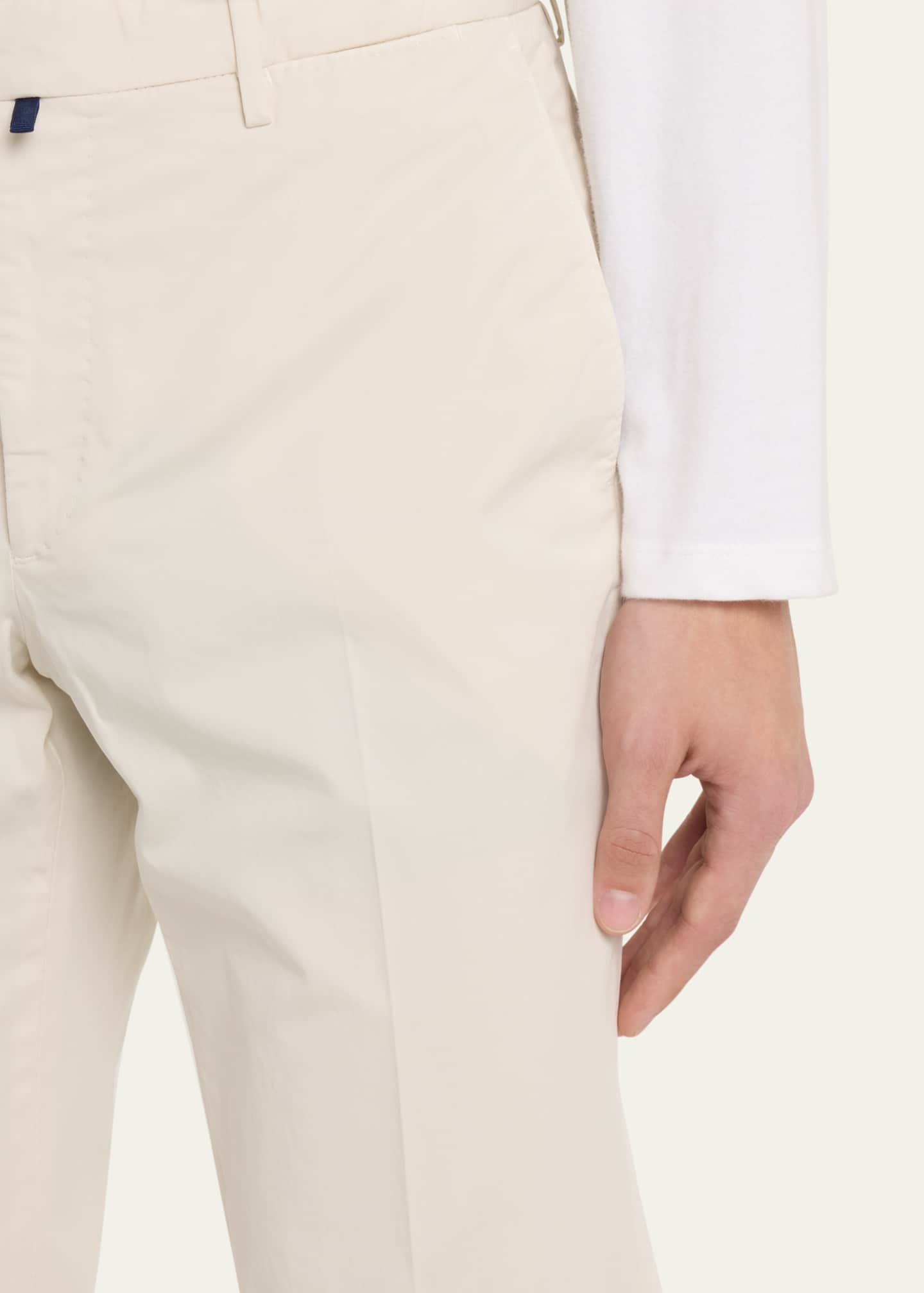 Incotex Men's Batavia Solid Twill Pants Image 5 of 5