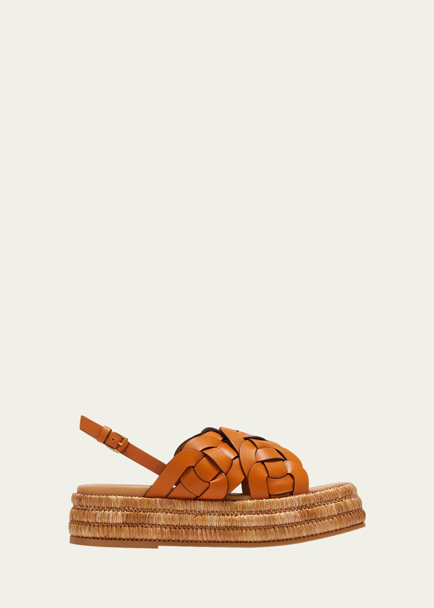 Tod's sunglasses braided leather 2025