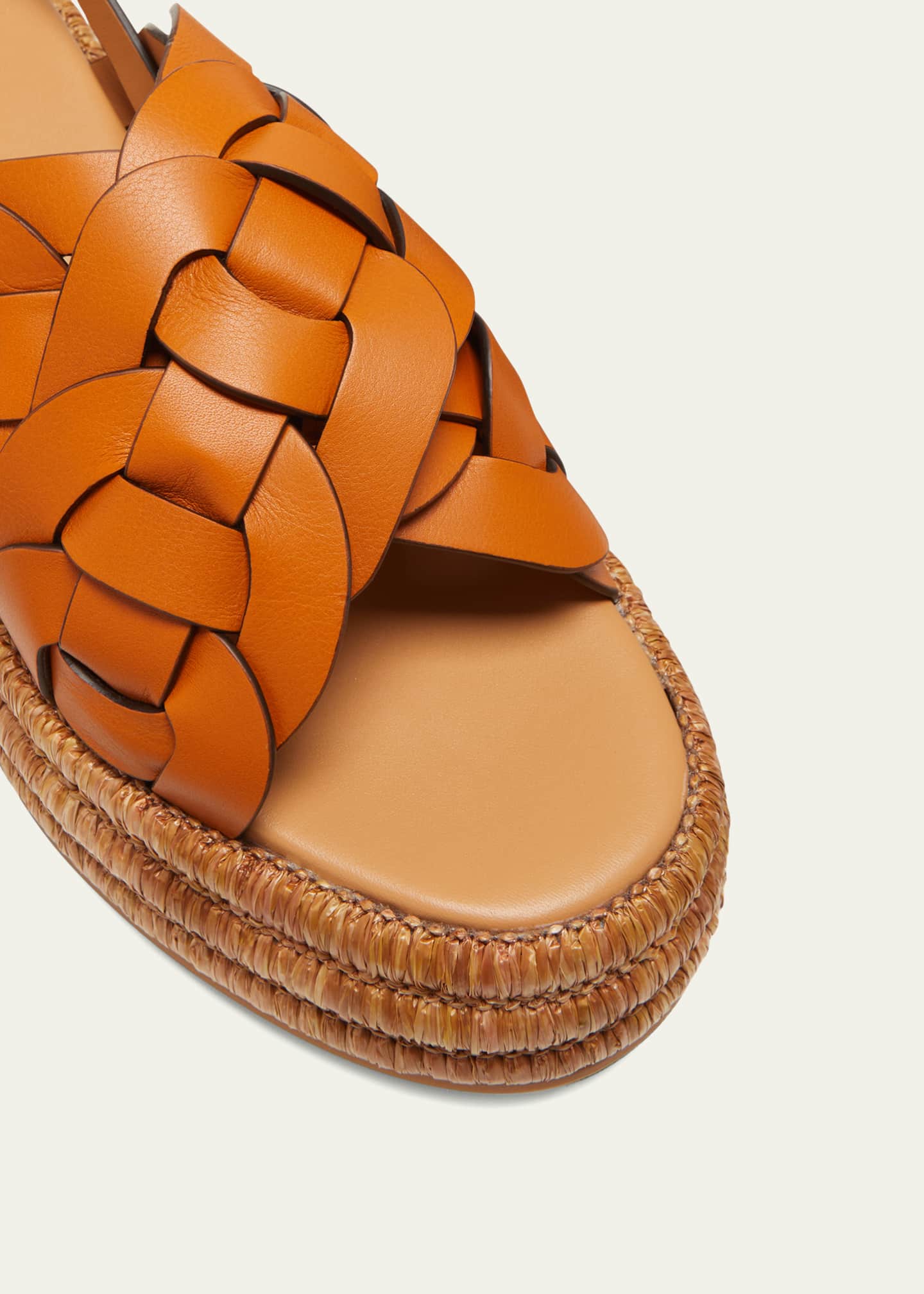 Tod's sunglasses braided leather 2025