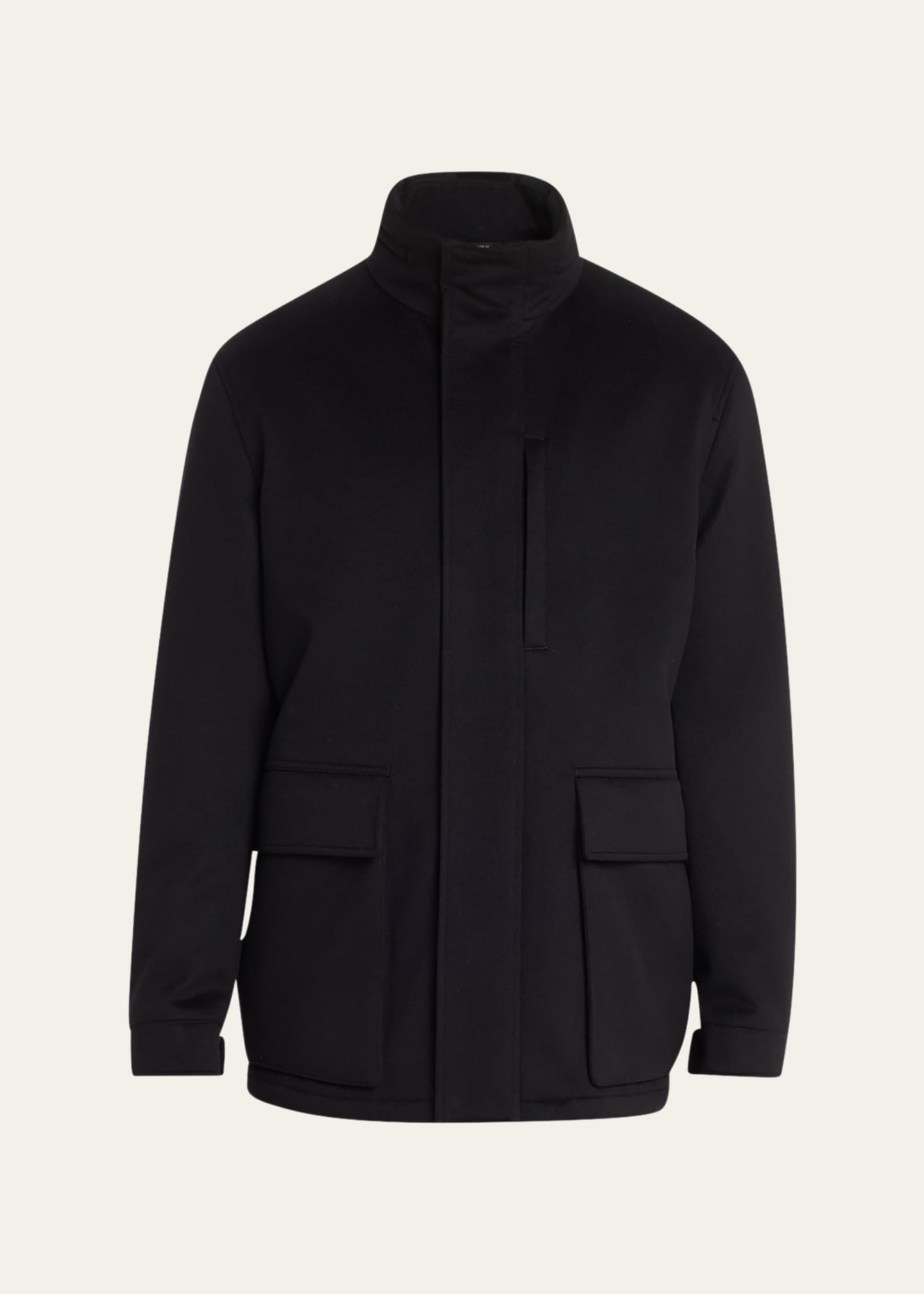 ZEGNA Men s Oasi Cashmere Elements Coat Bergdorf Goodman