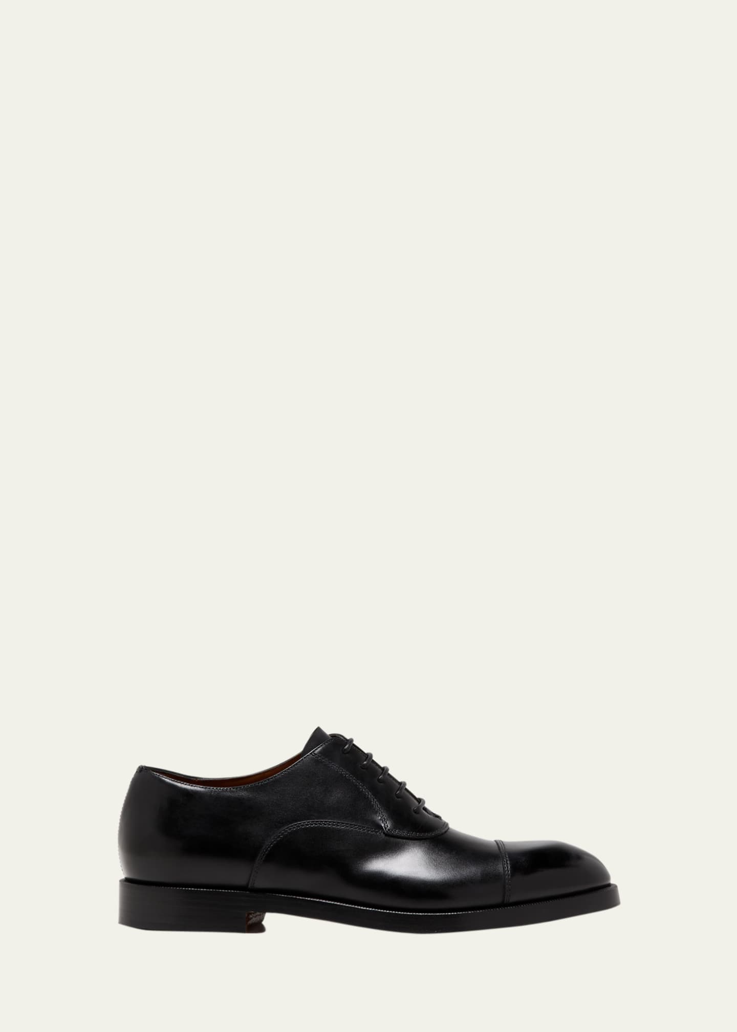 ZEGNA Men's Torino Cap Toe Leather Oxfords - Bergdorf Goodman