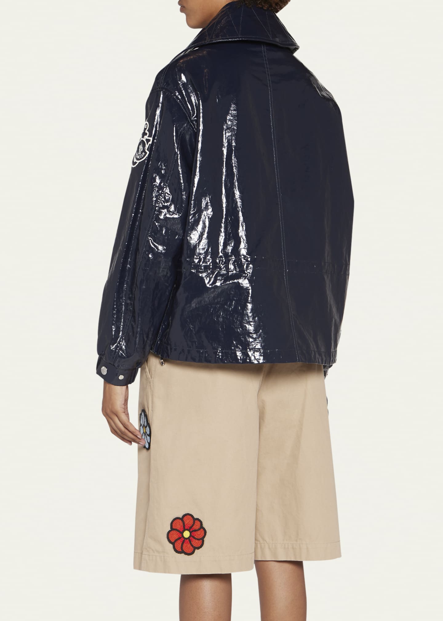 Moncler silk jacket sales