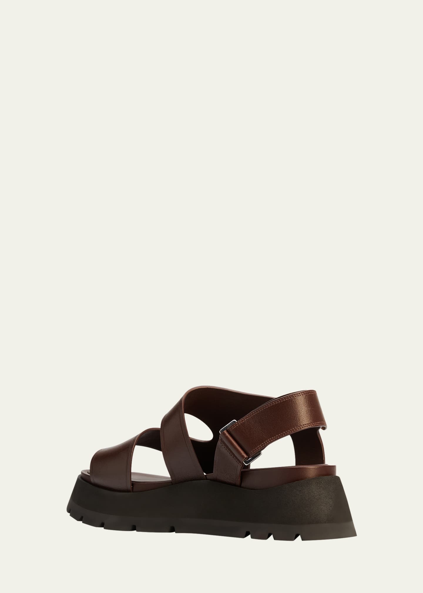 3.1 Phillip Lim Wave Leather Lug-Sole Sandals - Bergdorf Goodman