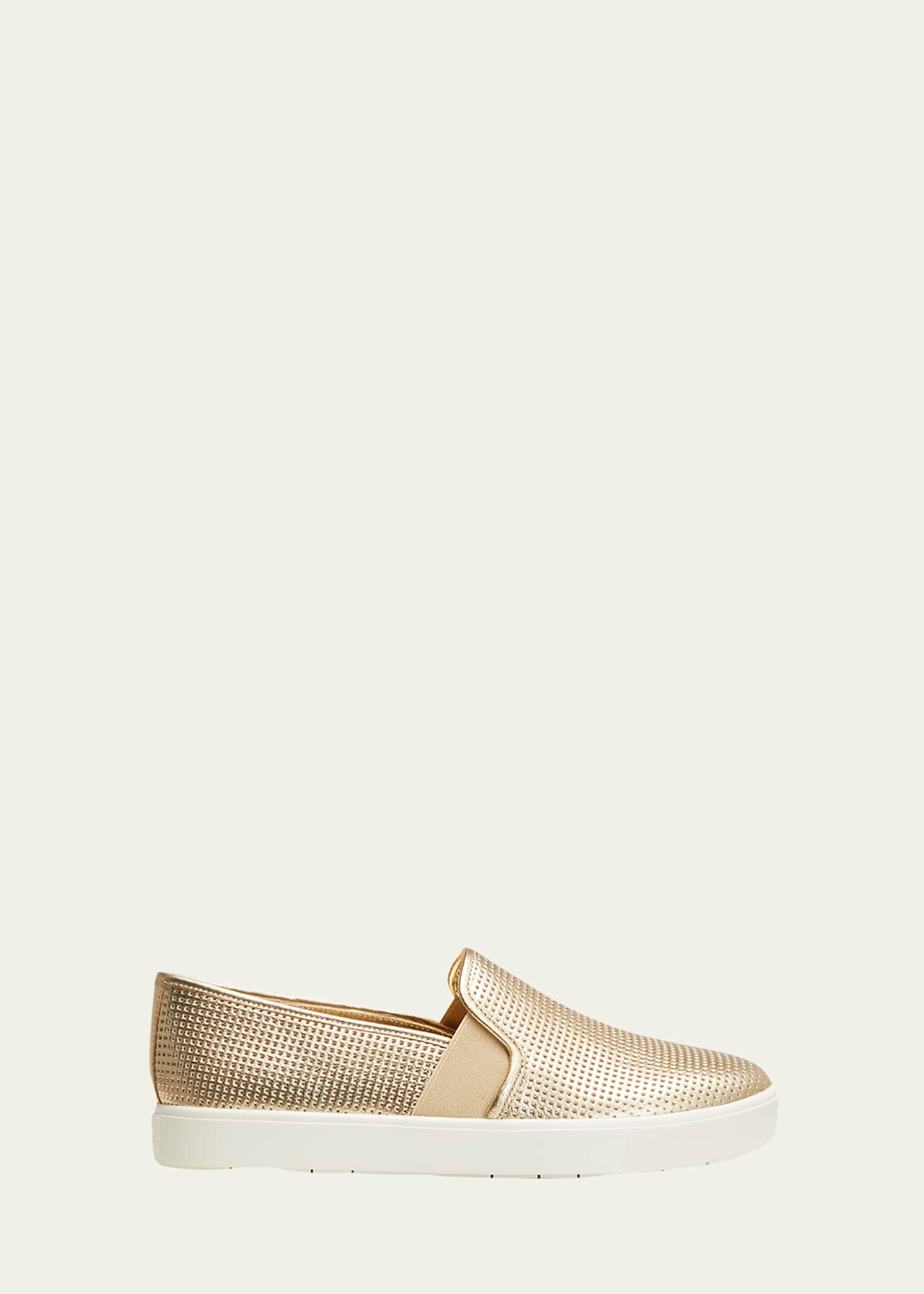 Vince Blair Metallic Slip-On Sneakers - Bergdorf Goodman