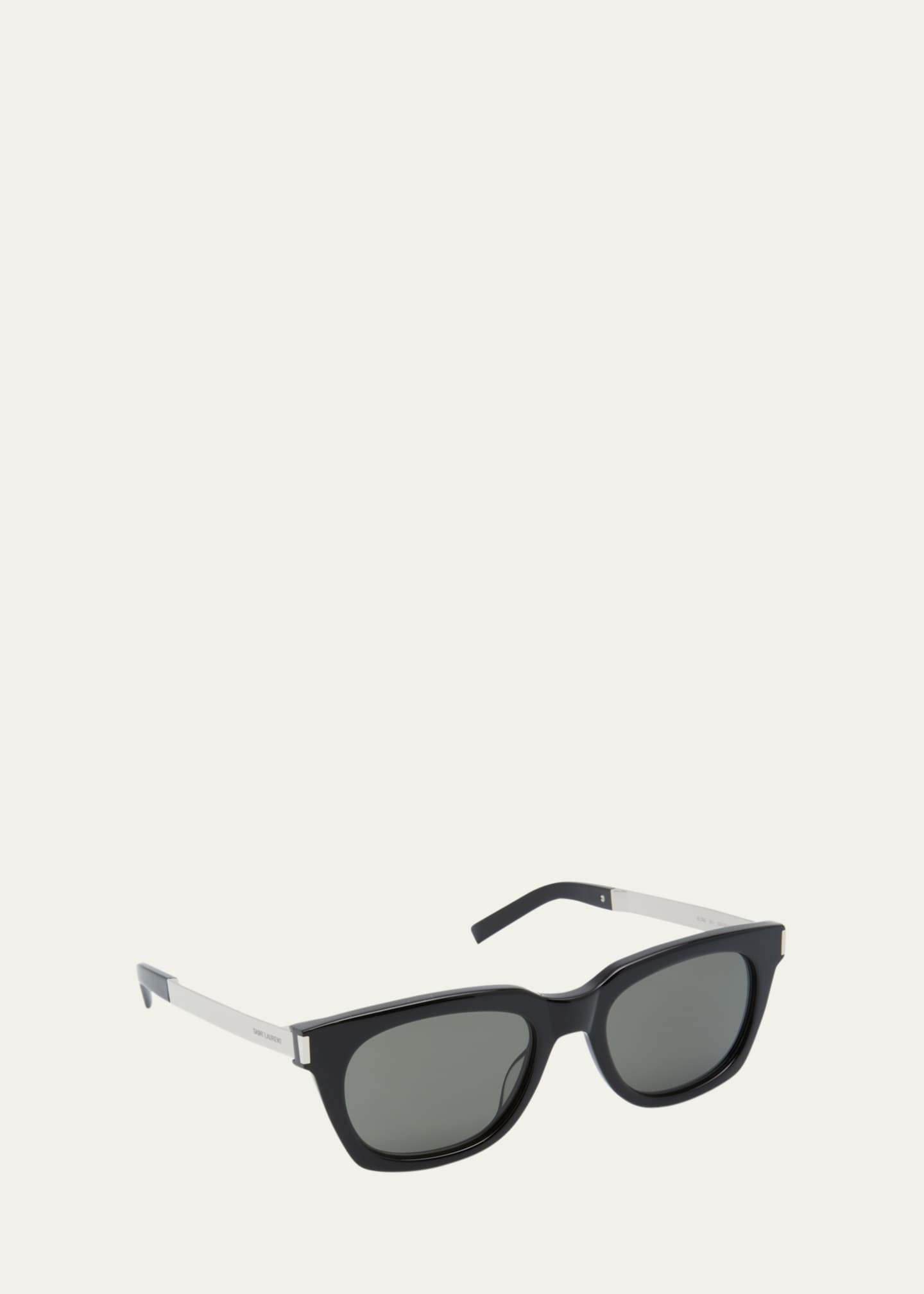 Saint laurent square acetate hot sale sunglasses