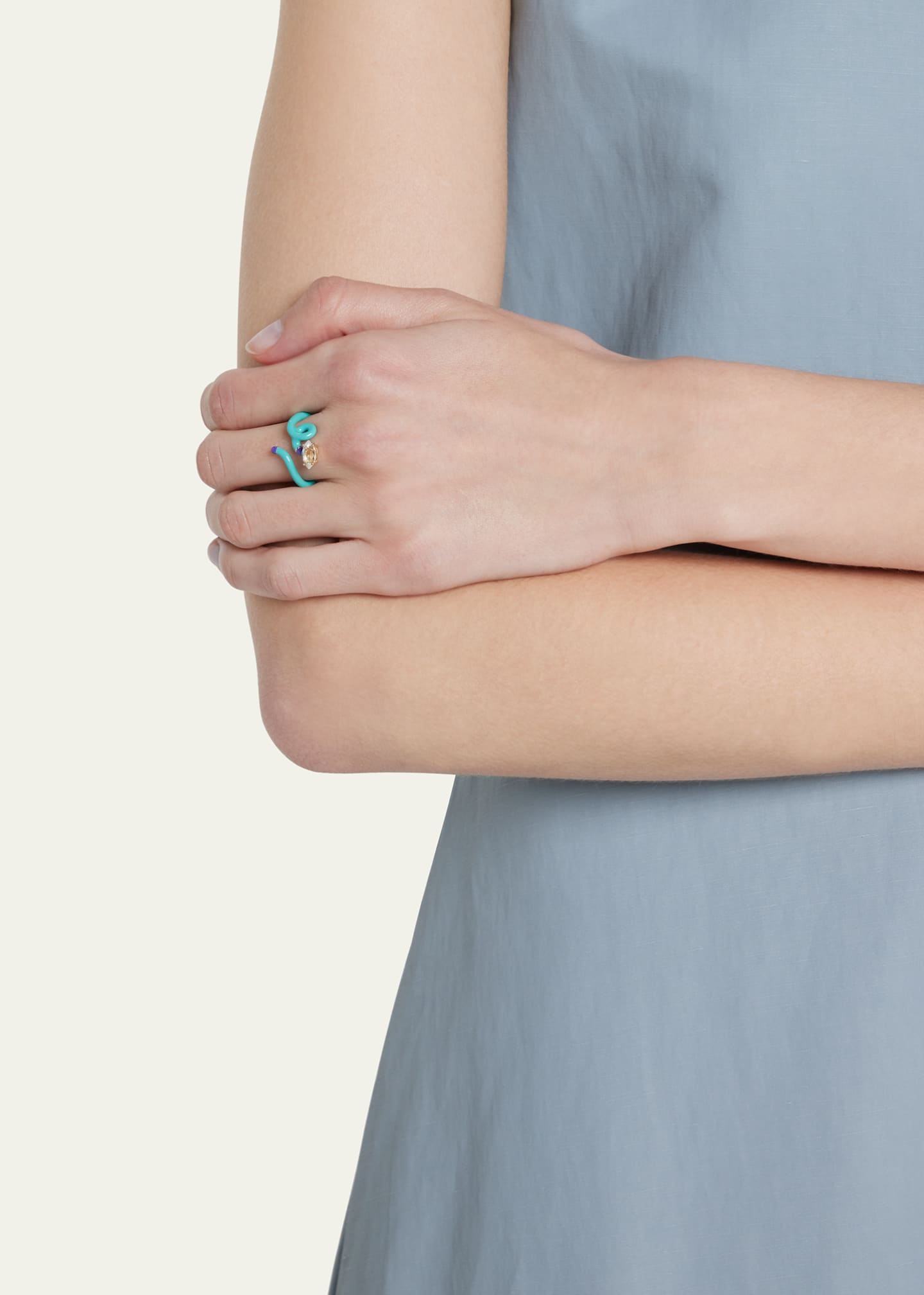 Bea Bongiasca Baby Vine Tendril Ring Image 2 of 4