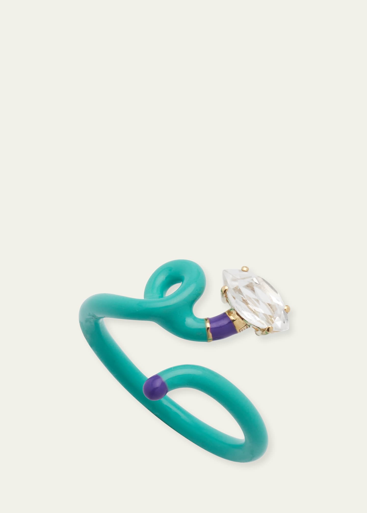 Bea Bongiasca Baby Vine Tendril Ring Image 3 of 4