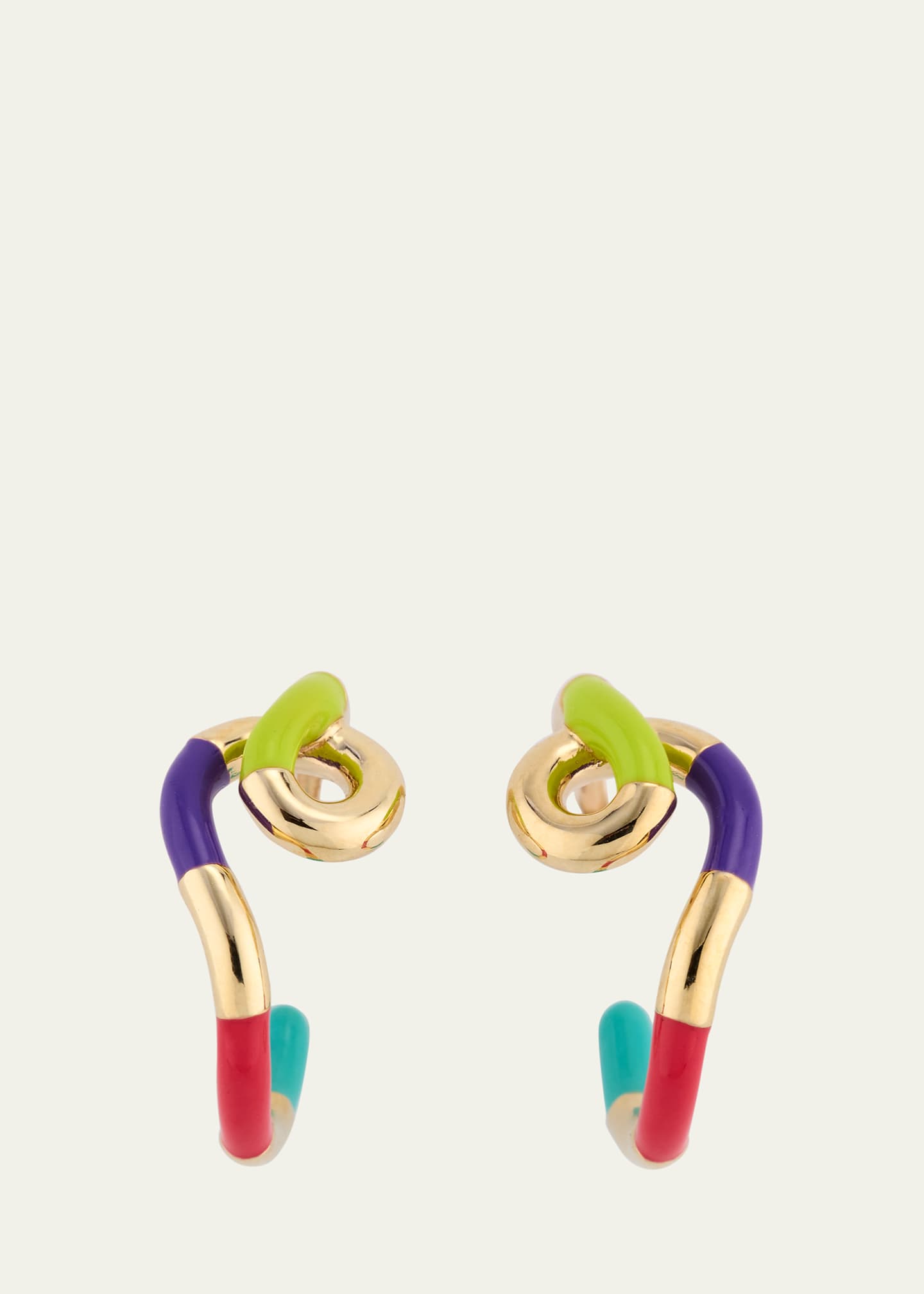 Bea Bongiasca Multi Frequency Hoop Earrings