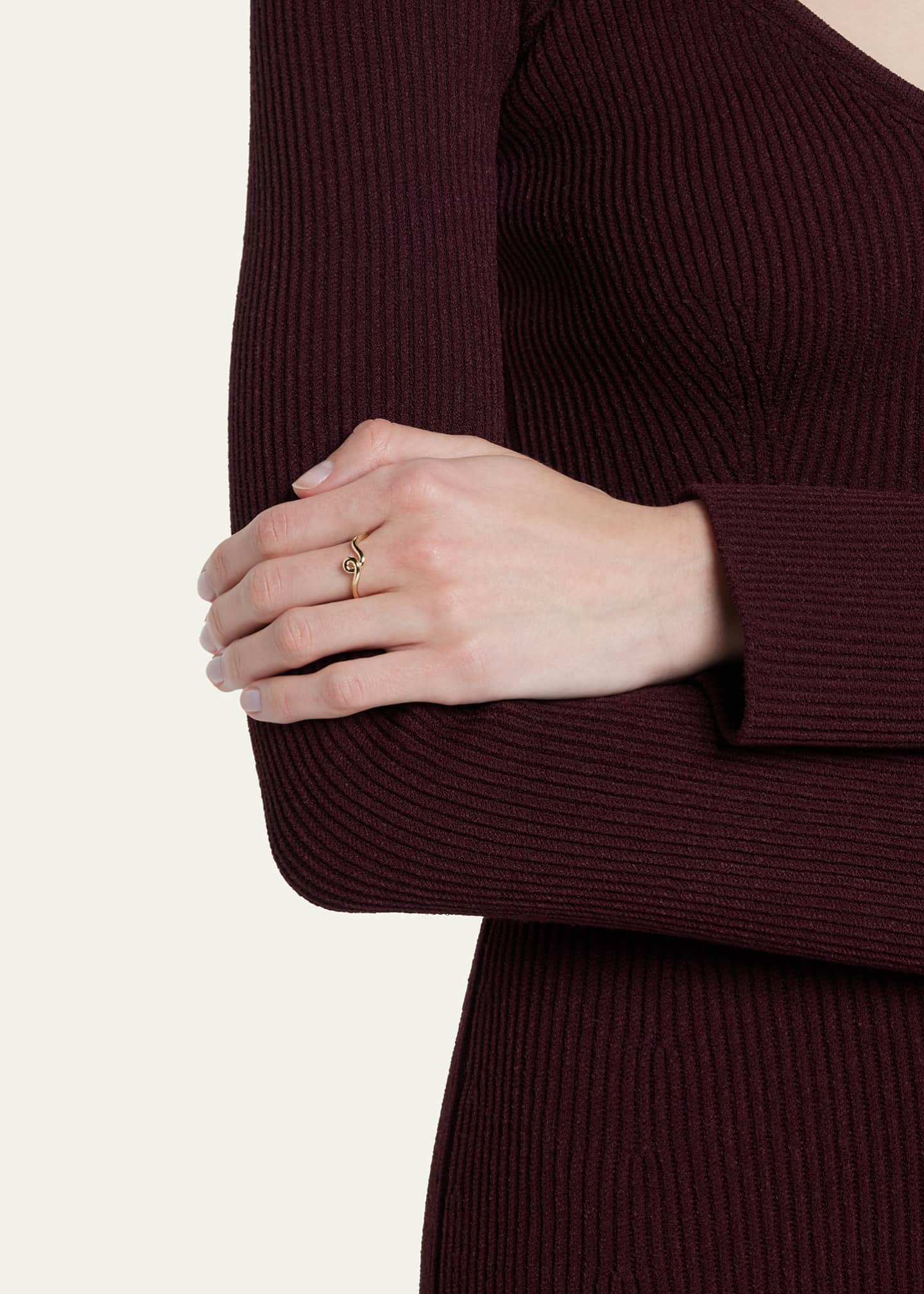 Bea Bongiasca Wow Mini Ring in 9K Yellow Gold Image 2 of 4