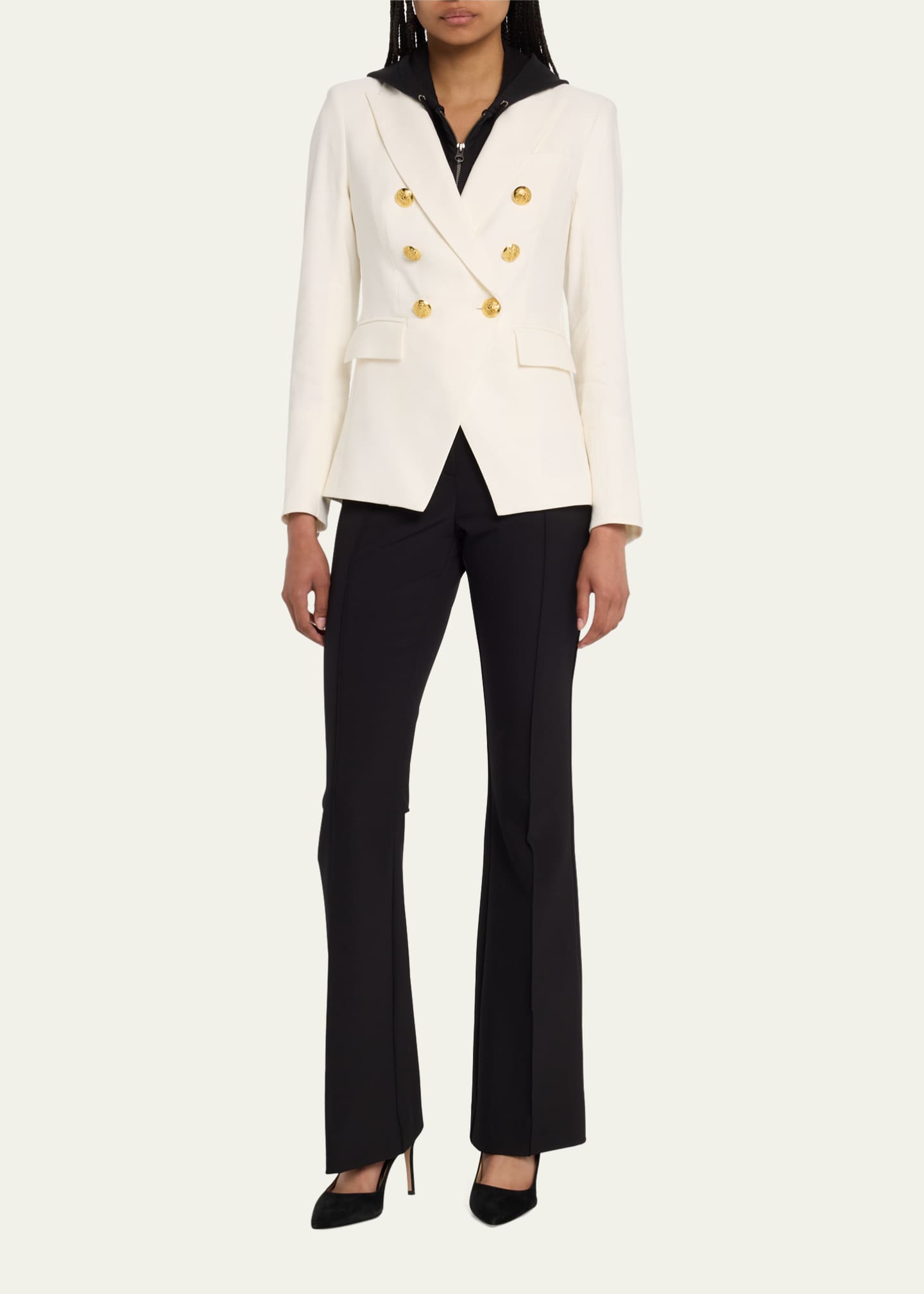 Veronica Beard Miller Linen Dickey Jacket Bergdorf Goodman