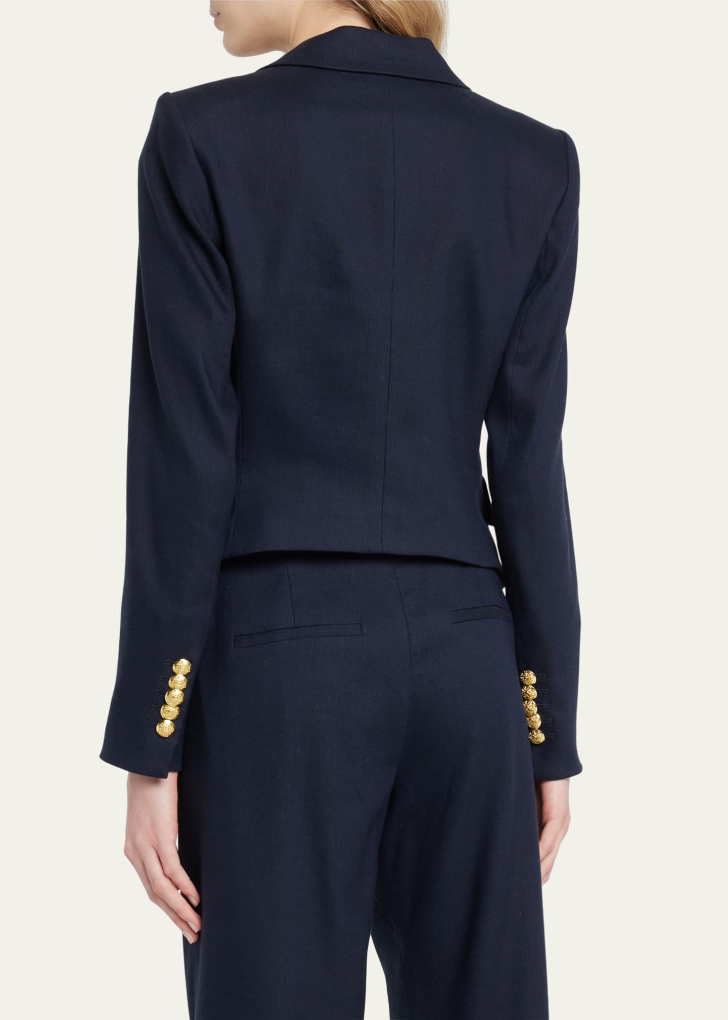 Veronica Beard Hosanna Linen Dickey Jacket Image 3 of 5
