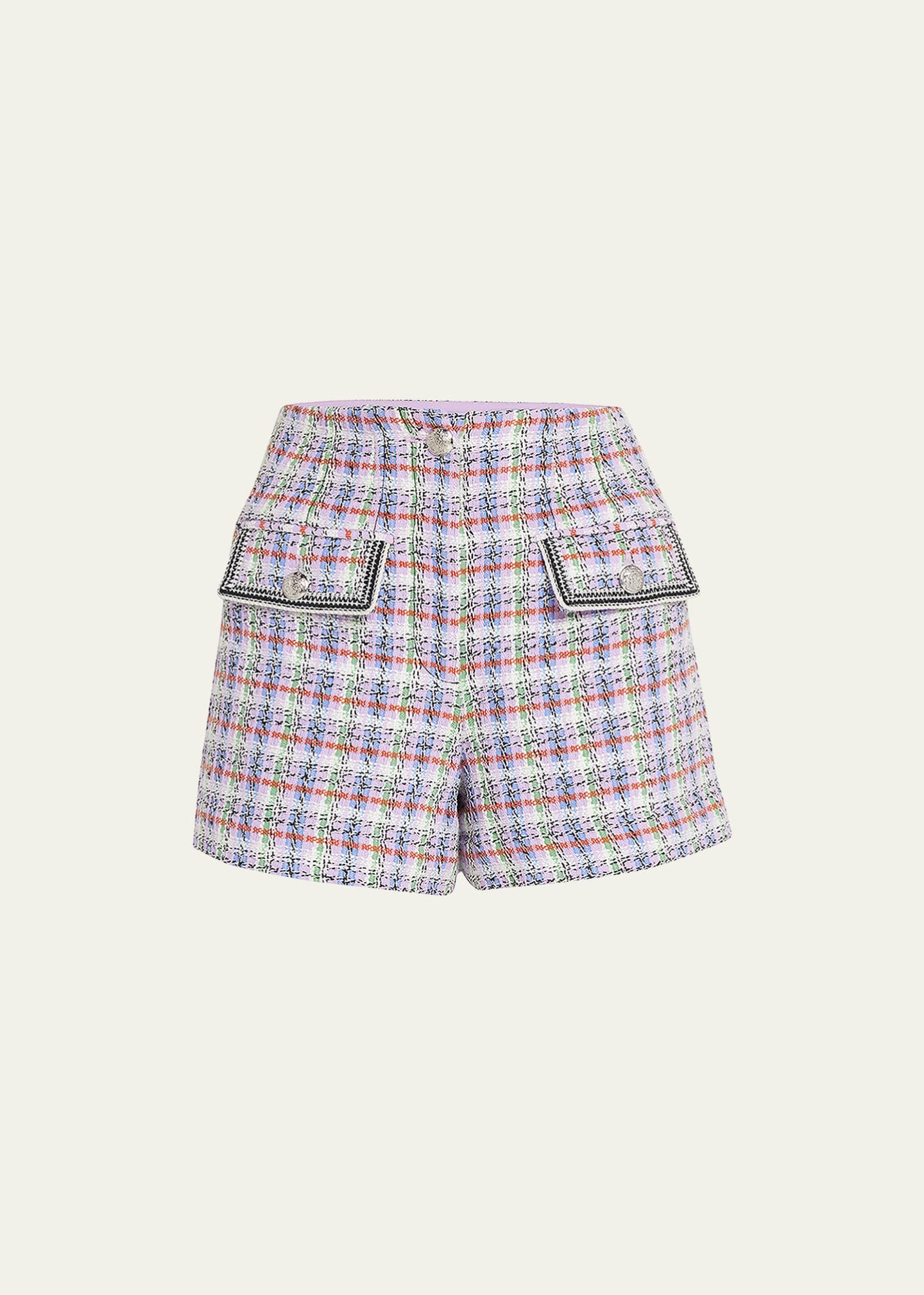 Veronica Beard Inara Tweed Shorts Bergdorf Goodman
