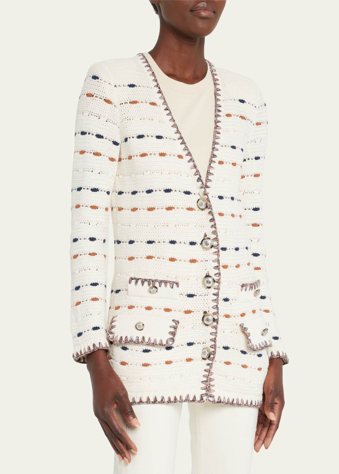 Veronica Beard Ceriani Knit Jacket Bergdorf Goodman