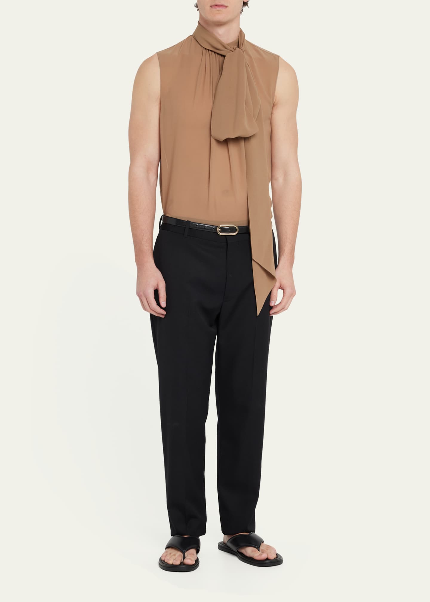 Saint laurent scarf mens store