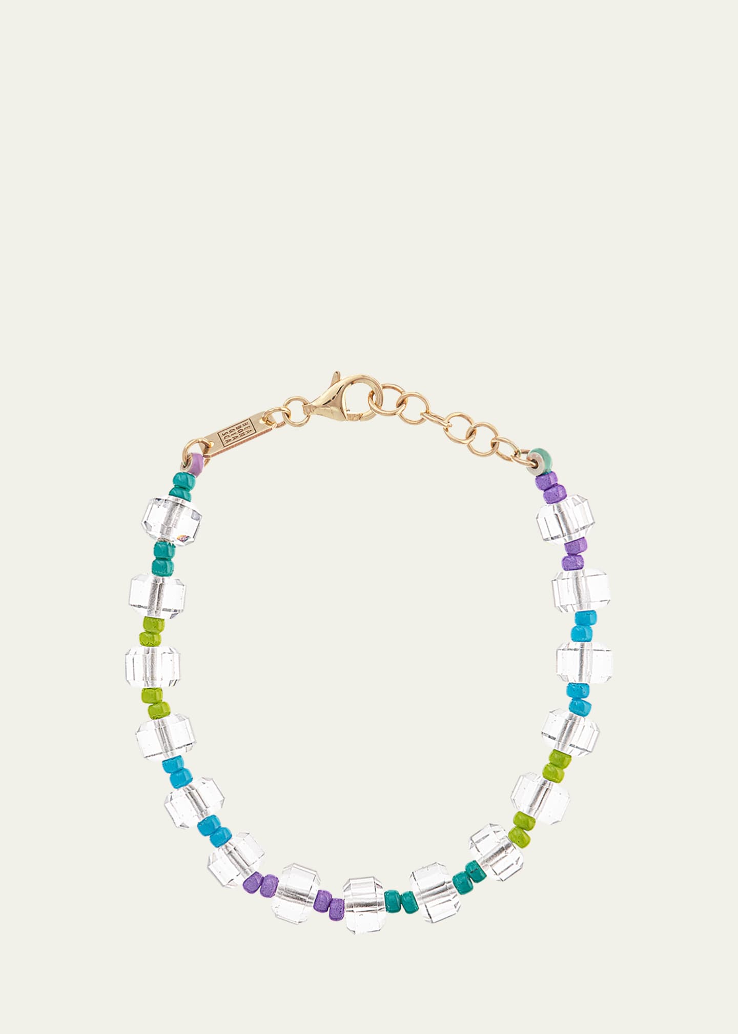 Bea Bongiasca Ultraviolet Beaded Bracelet Bergdorf Goodman