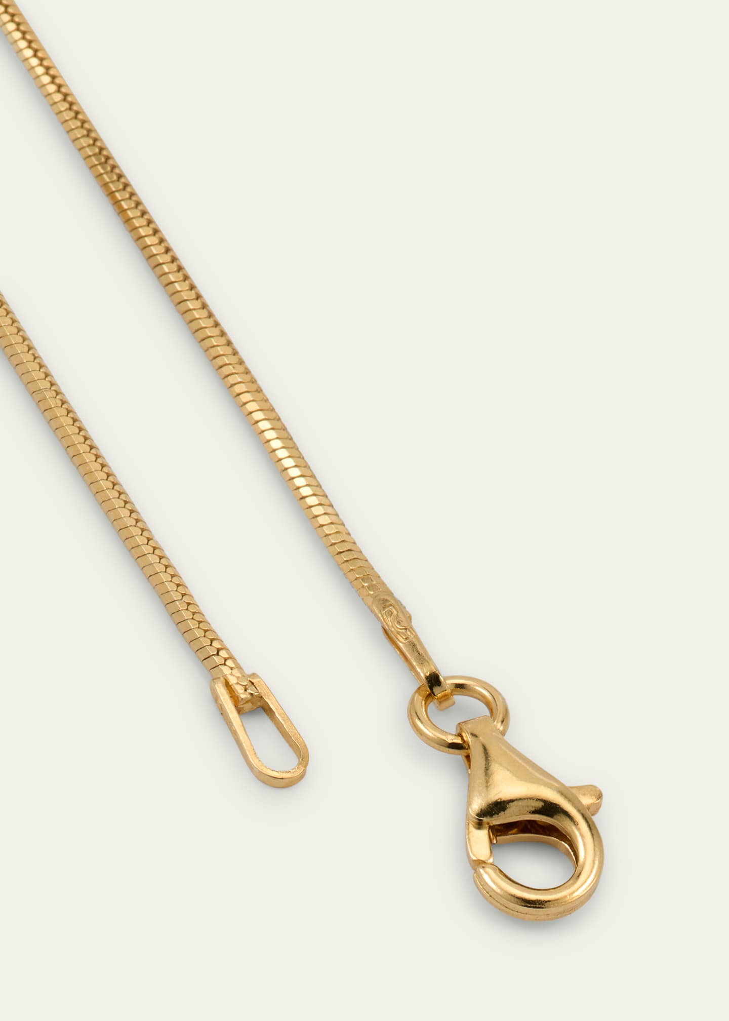 KHIRY Khartoum II Pendant in Nude Polished 18K Gold Vermeil Image 4 of 4