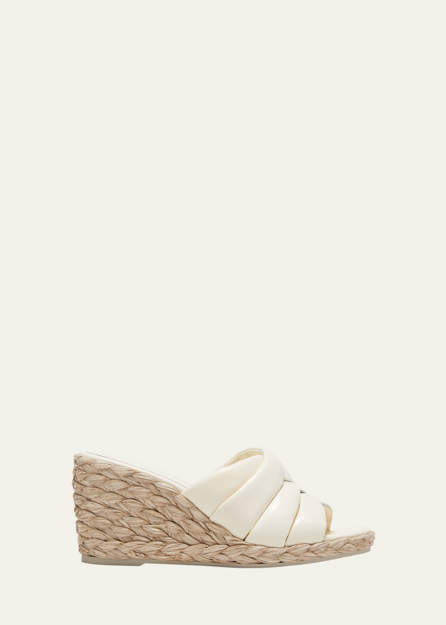 Vince Gilian Leather Espadrille Wedge Sandals Bergdorf Goodman