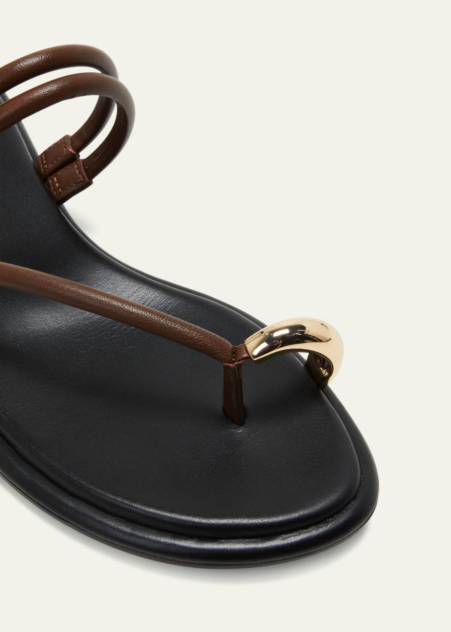 Vince Lucila Tubular ToeRing Flat Sandals Bergdorf Goodman