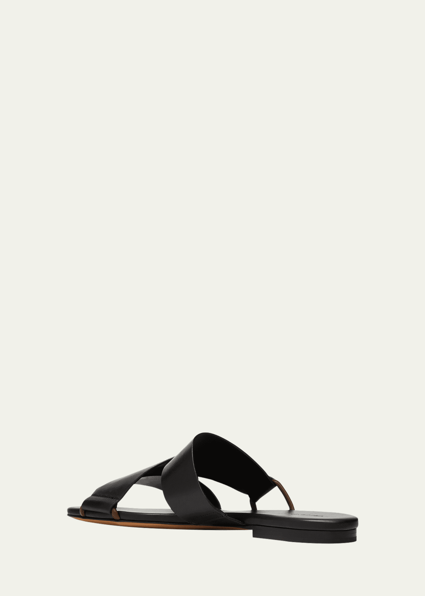 Vince Dylan Asymmetrical Leather Flat Sandals - Bergdorf Goodman