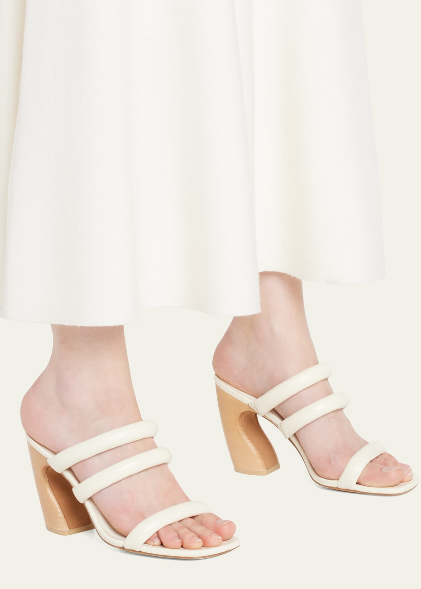 Vince Dara Tubular Three Band Slide Sandals Bergdorf Goodman