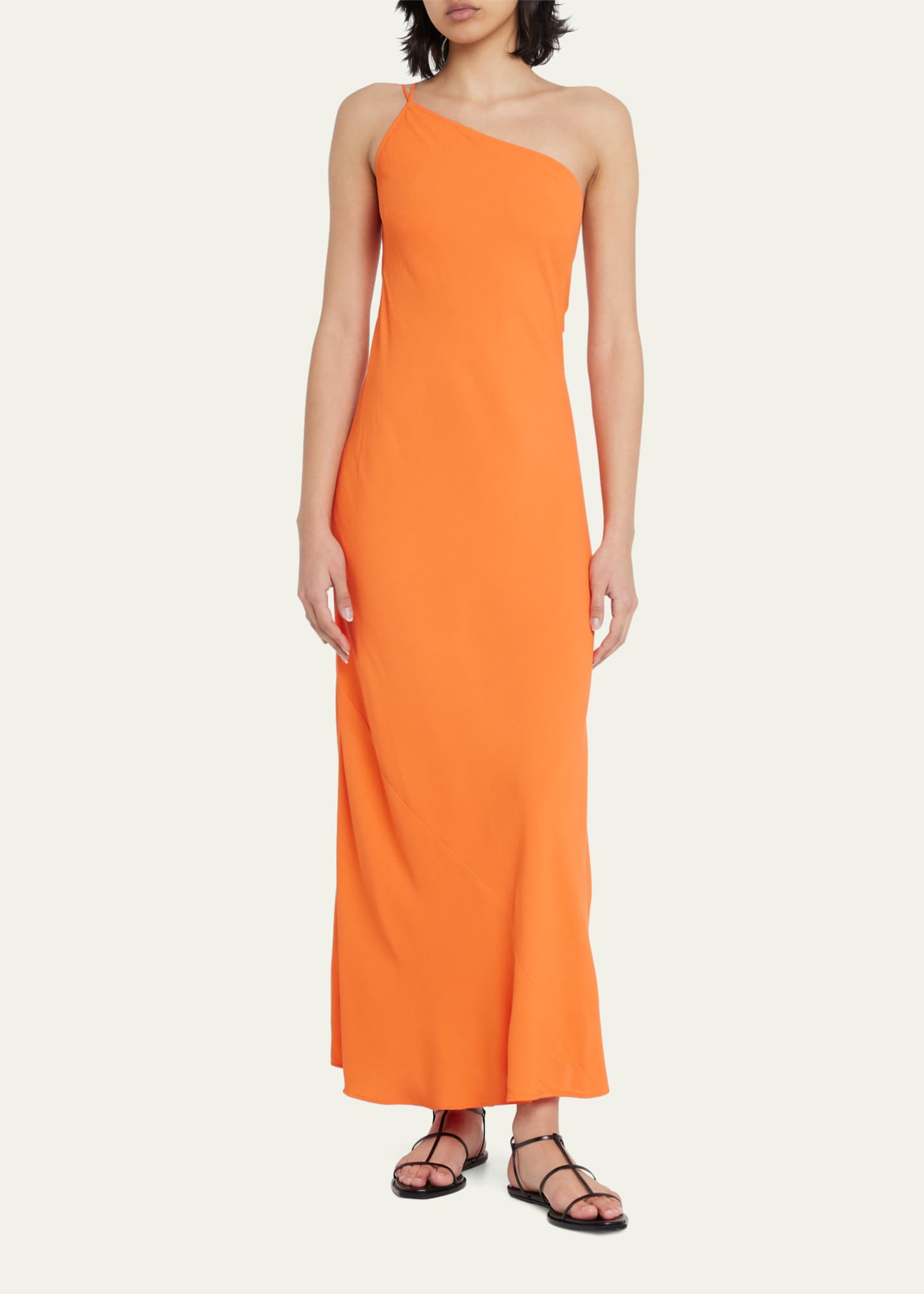 Three Graces London Shalom One-Shoulder Maxi Dress Image 2 of 5