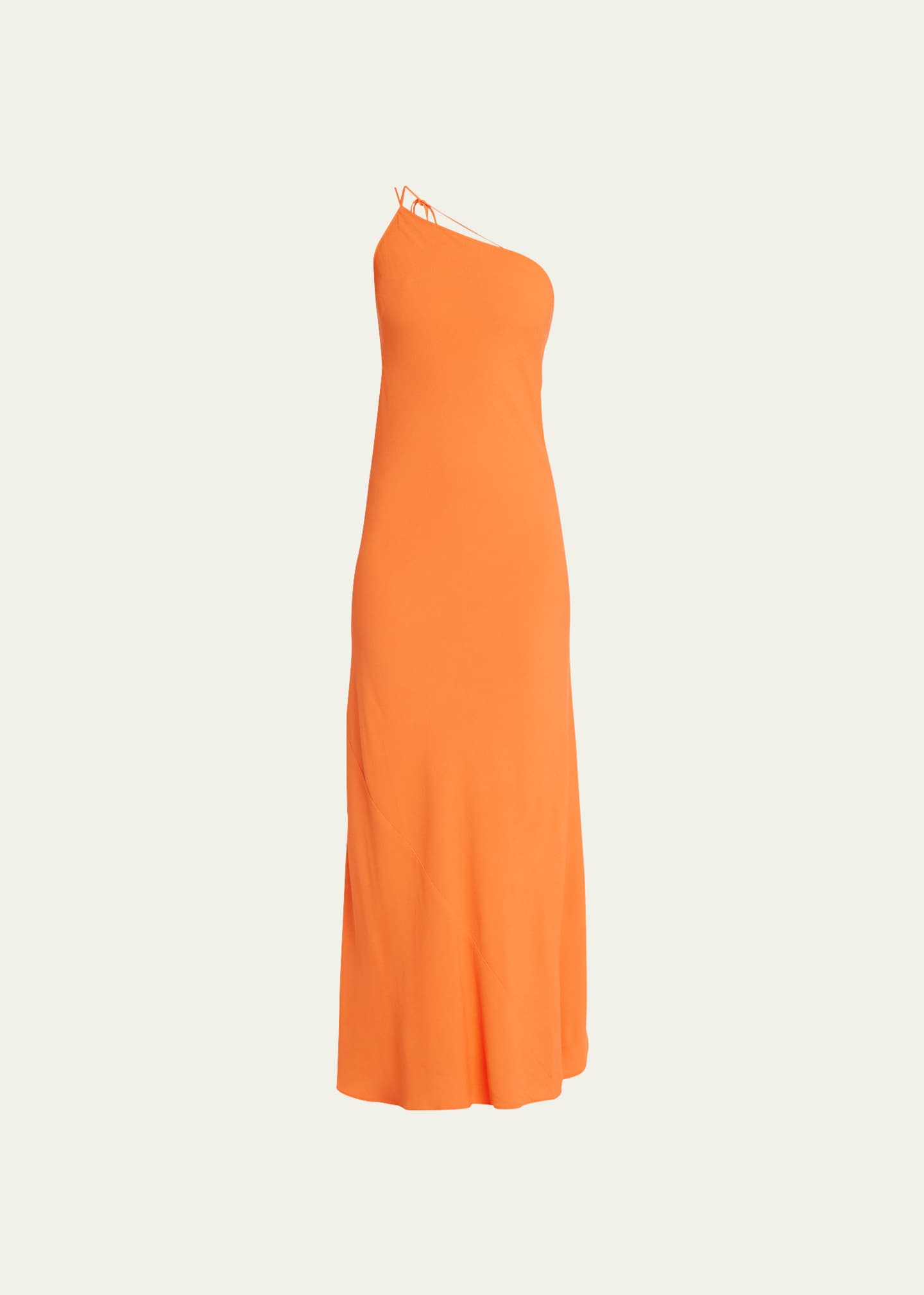 Three Graces London Shalom One-Shoulder Maxi Dress Image 1 of 5