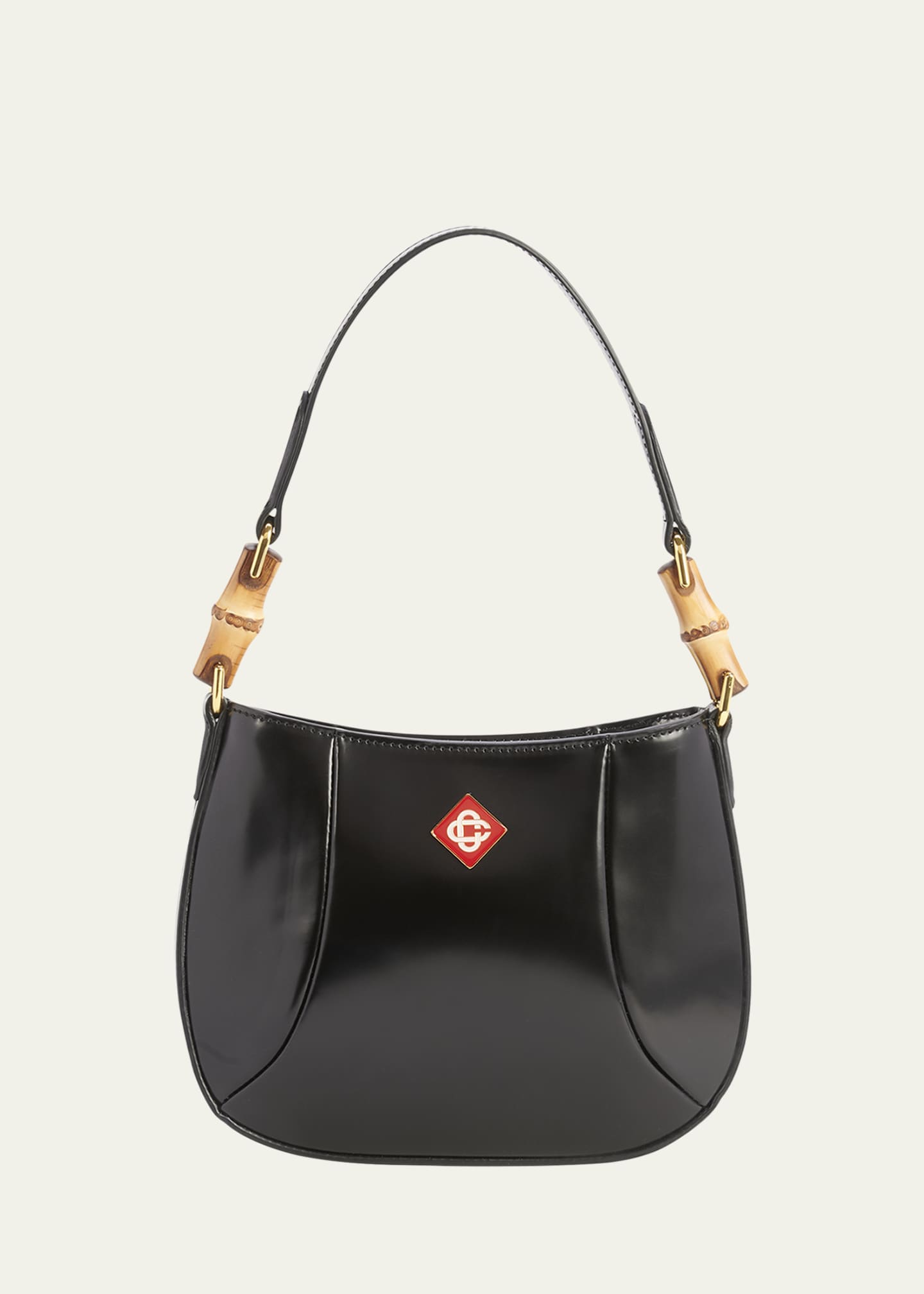 CASABLANCA Calf Leather Shoulder Bag - Bergdorf Goodman