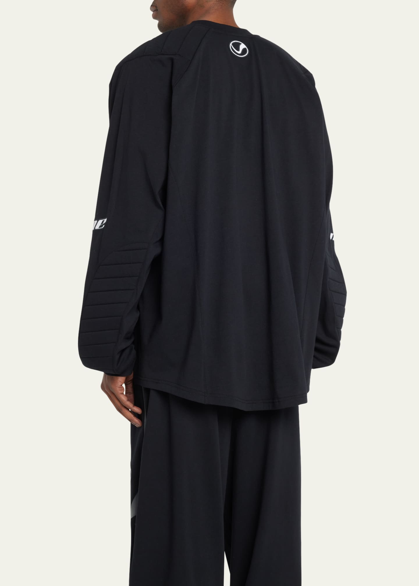 Vetements Men's Gamer MotoPadded LongSleeve Shirt Bergdorf Goodman