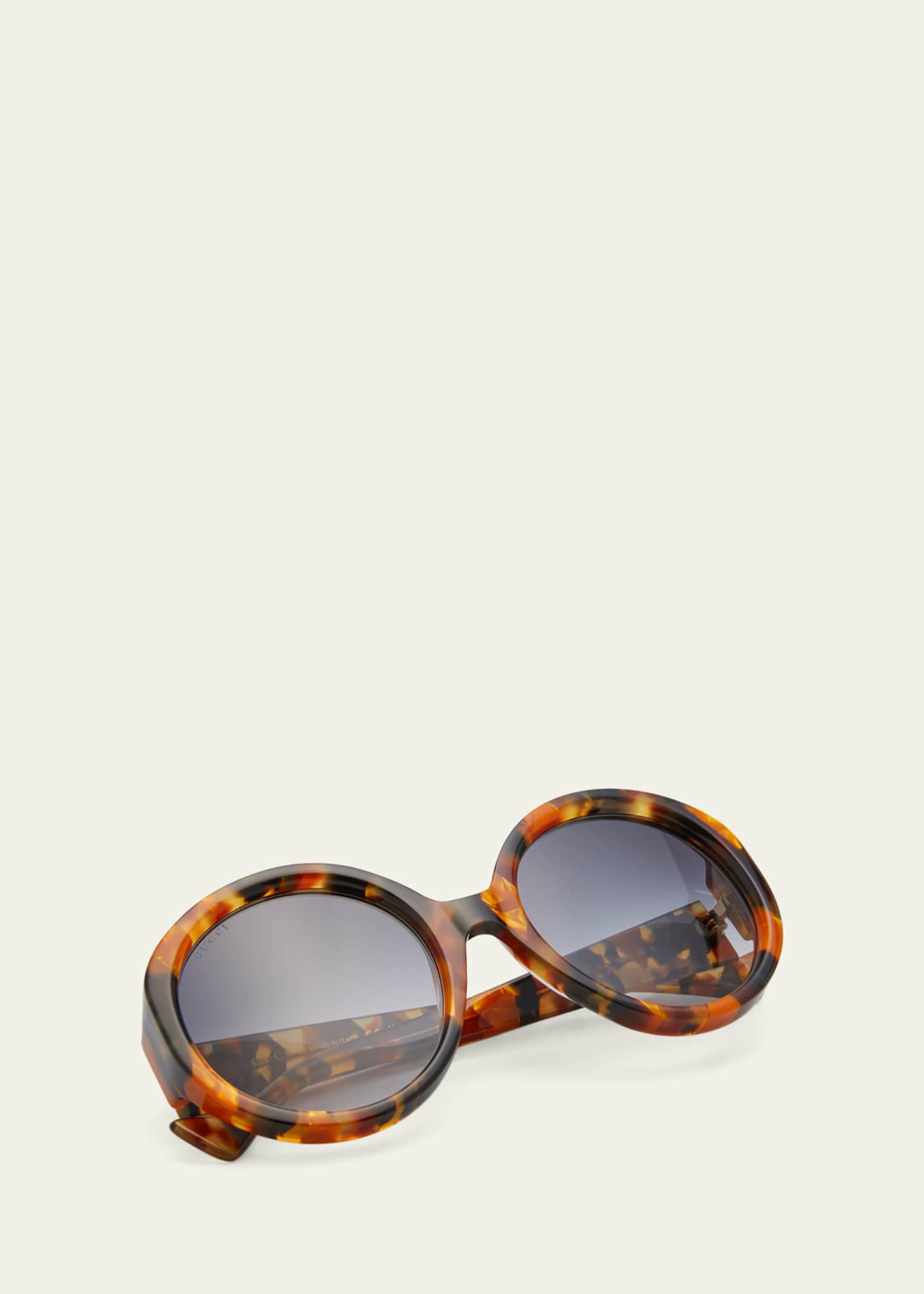 Gucci round tortoise sunglasses new arrivals