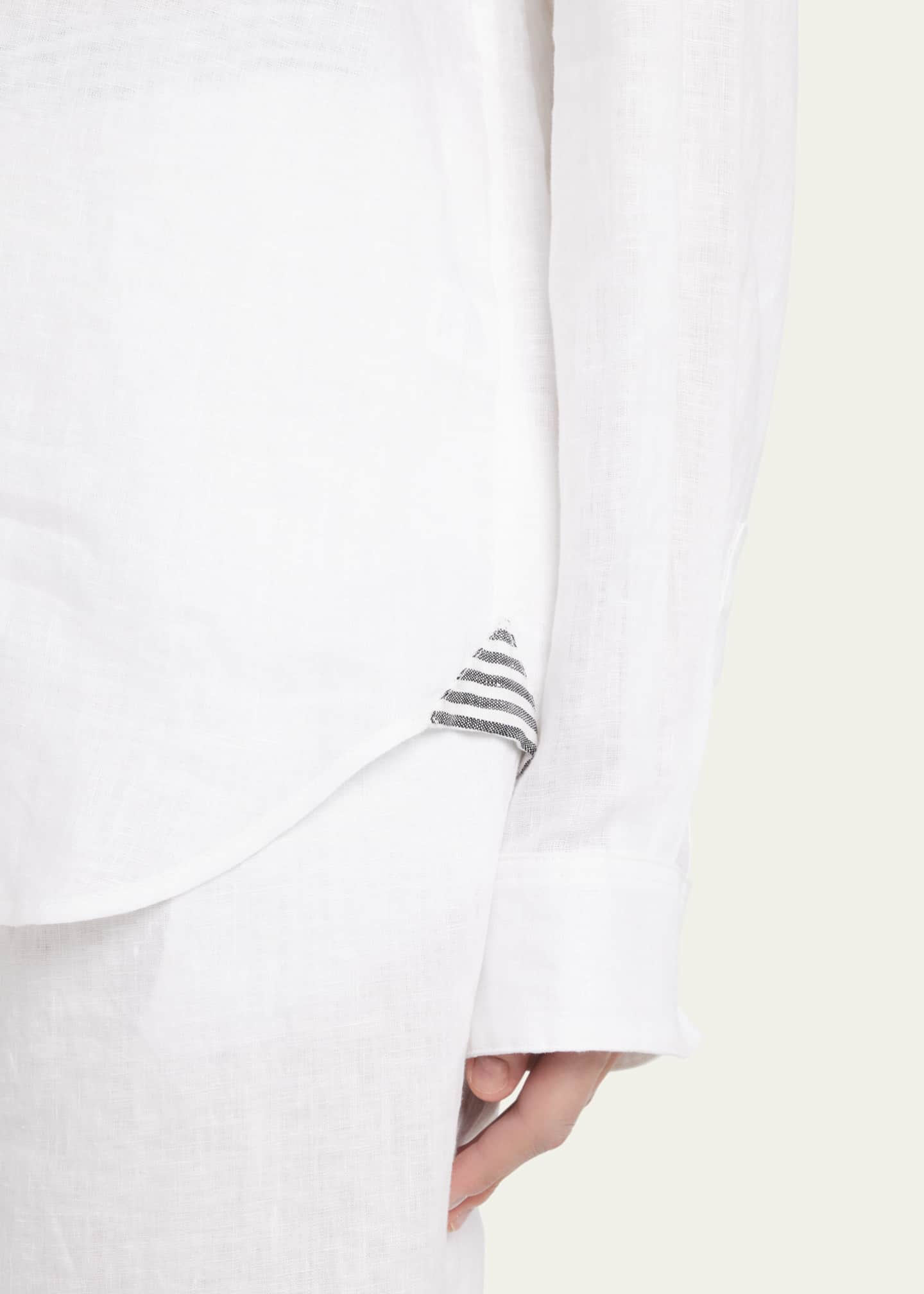 The Salting Classic Linen Button-Front Shirt Image 5 of 5