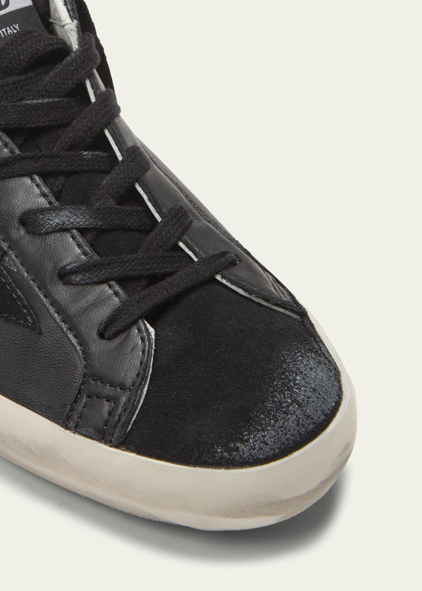 Golden Goose Superstar Leather Glitter Low-Top Sneakers Image 5 of 5