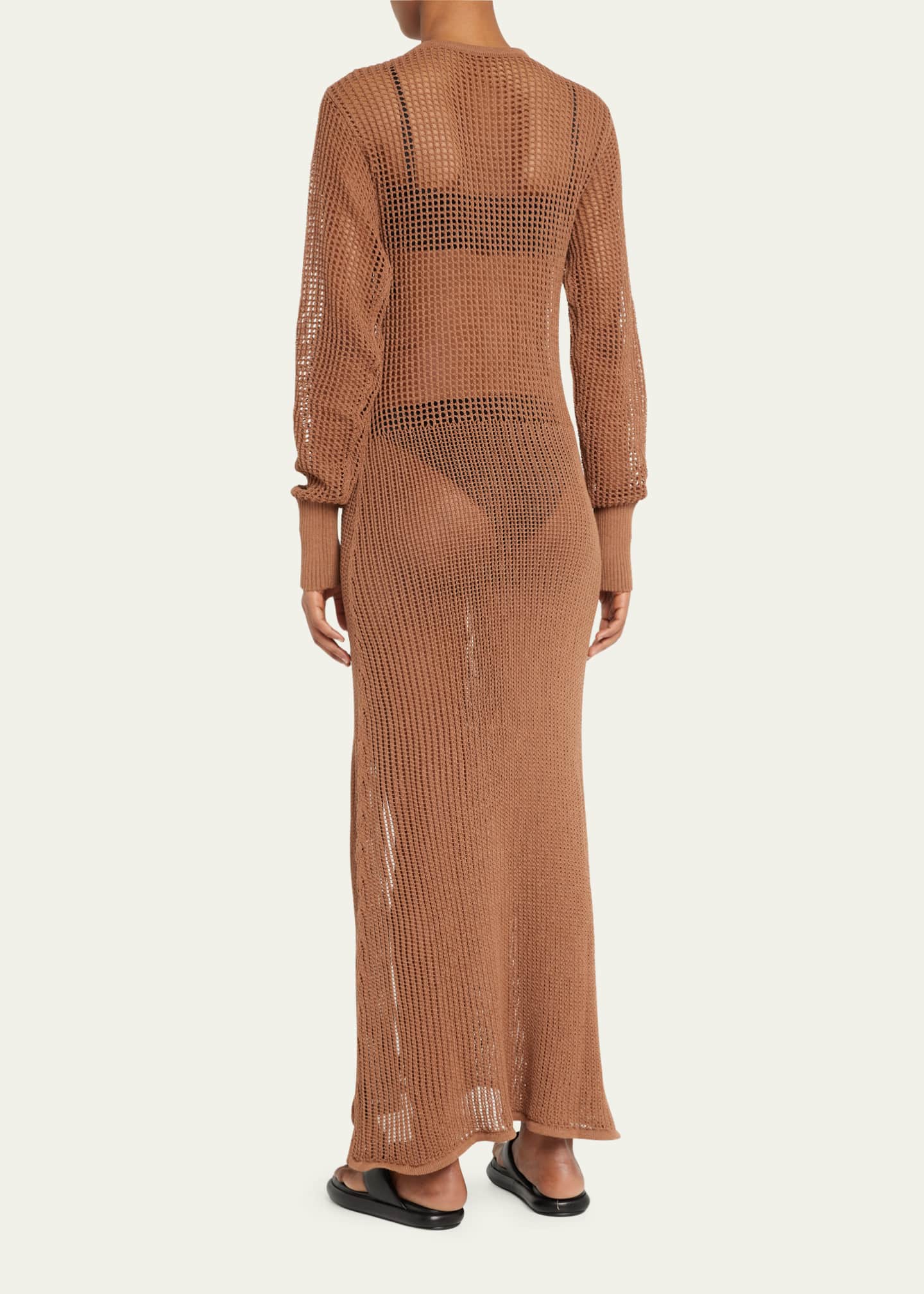 SIR Dulcie Crochet LongSleeve Dress Bergdorf Goodman