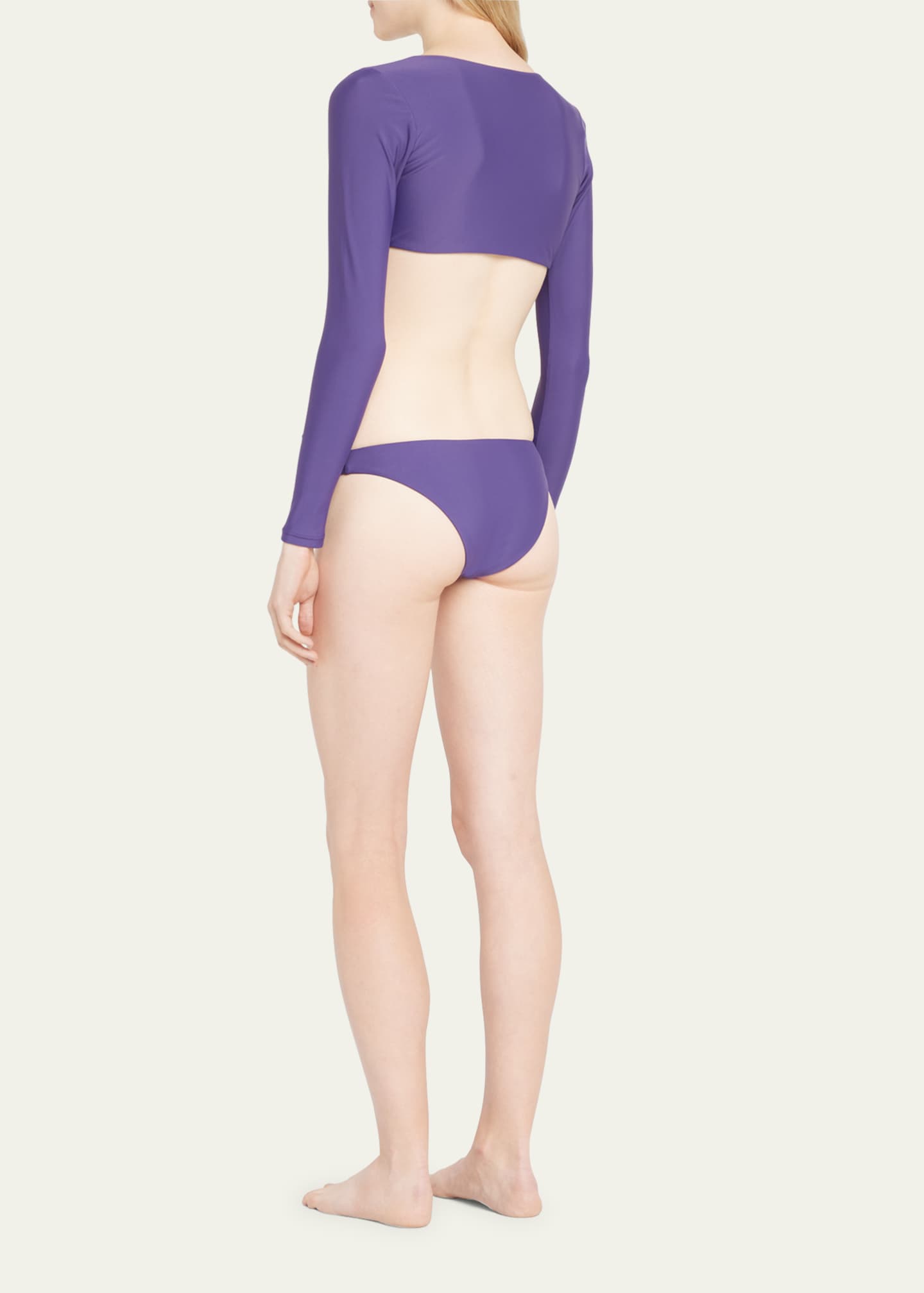 Jade Swim Eden Long-Sleeve Underwire Bikini Top Image 3 of 4