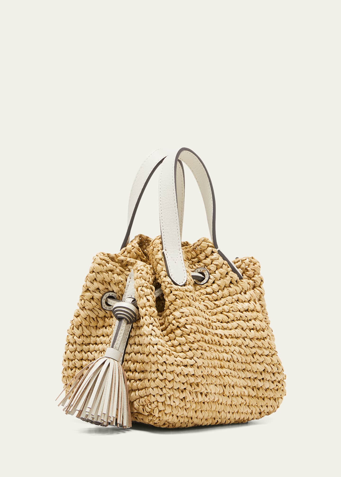 Anya Hindmarch Small Tassel Drawstring Tote Bag - Bergdorf Goodman