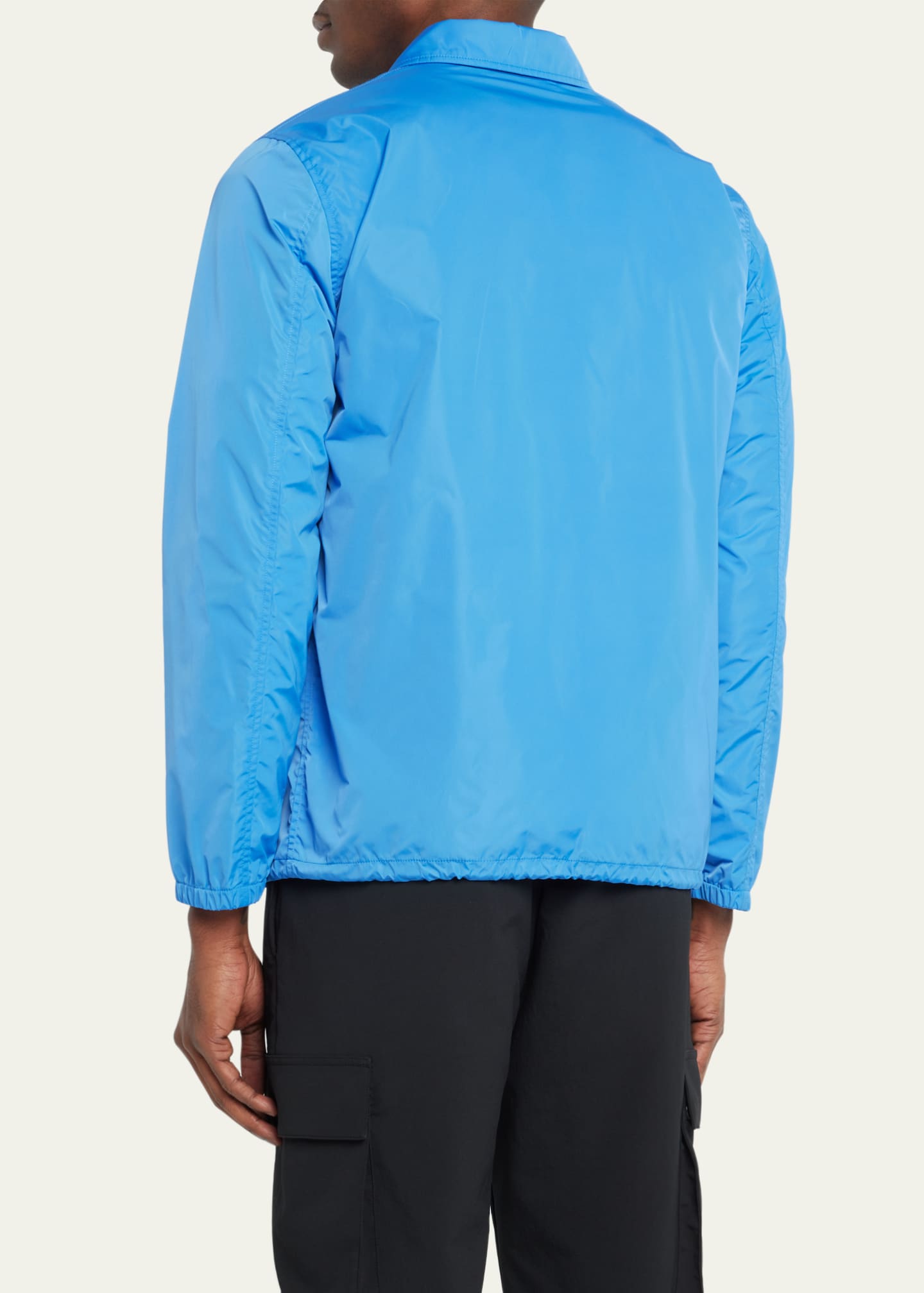 Theory Men's Classic Nylon Coaches Jacket Bergdorf Goodman