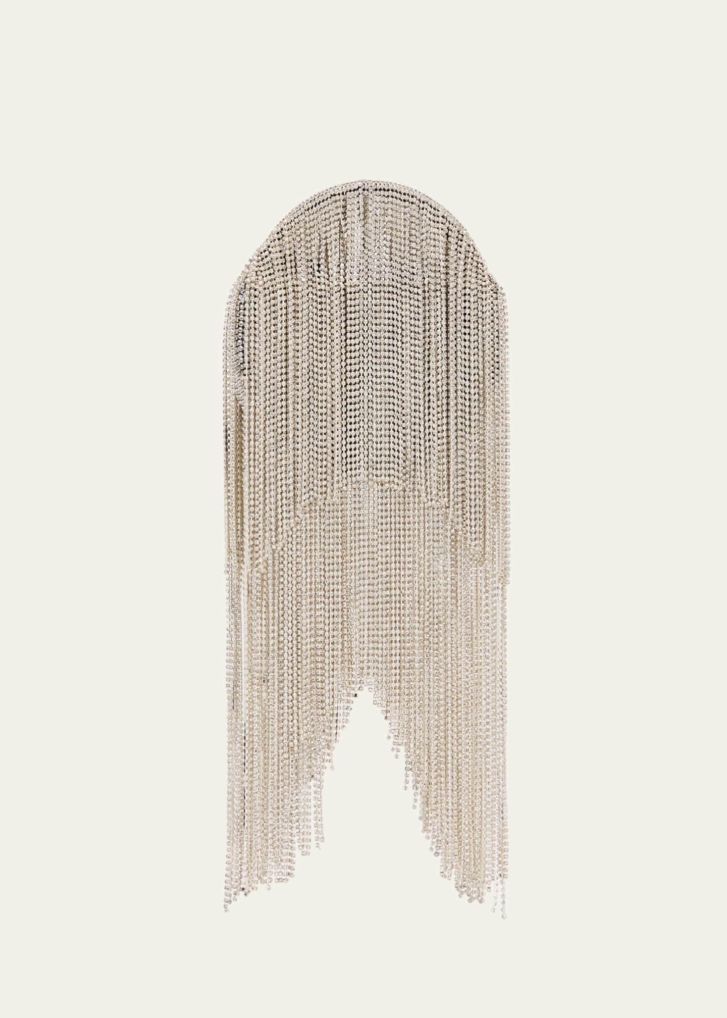 Al Tair Fringed Crystal Shoulder Bag