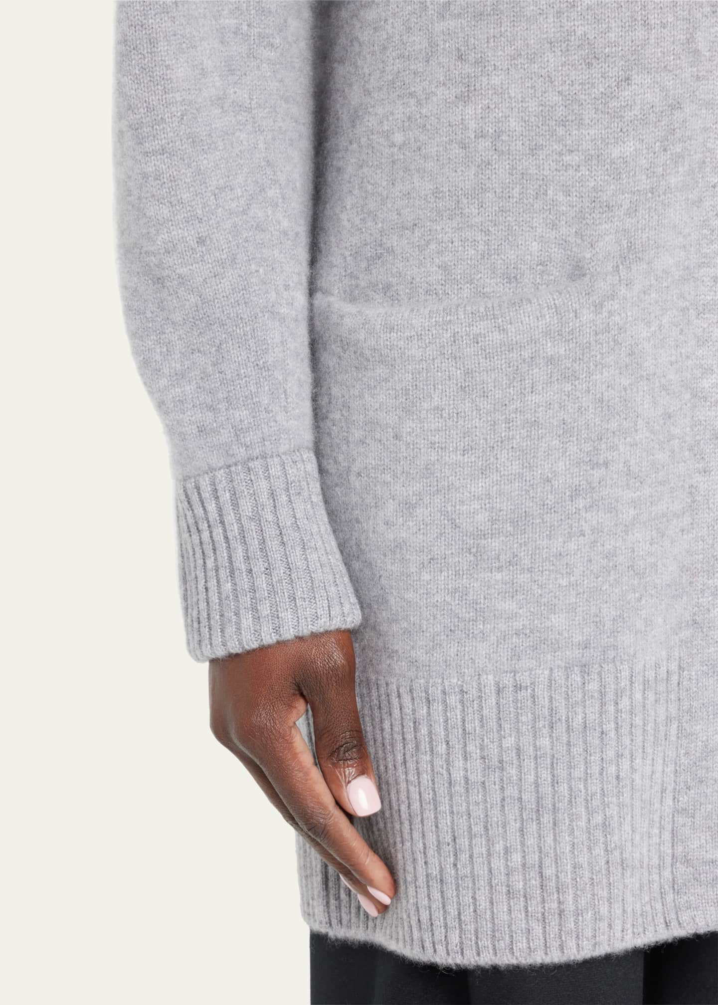 Vince Cashmere Shawl-Collar Open-Front Cardigan Image 4 of 4