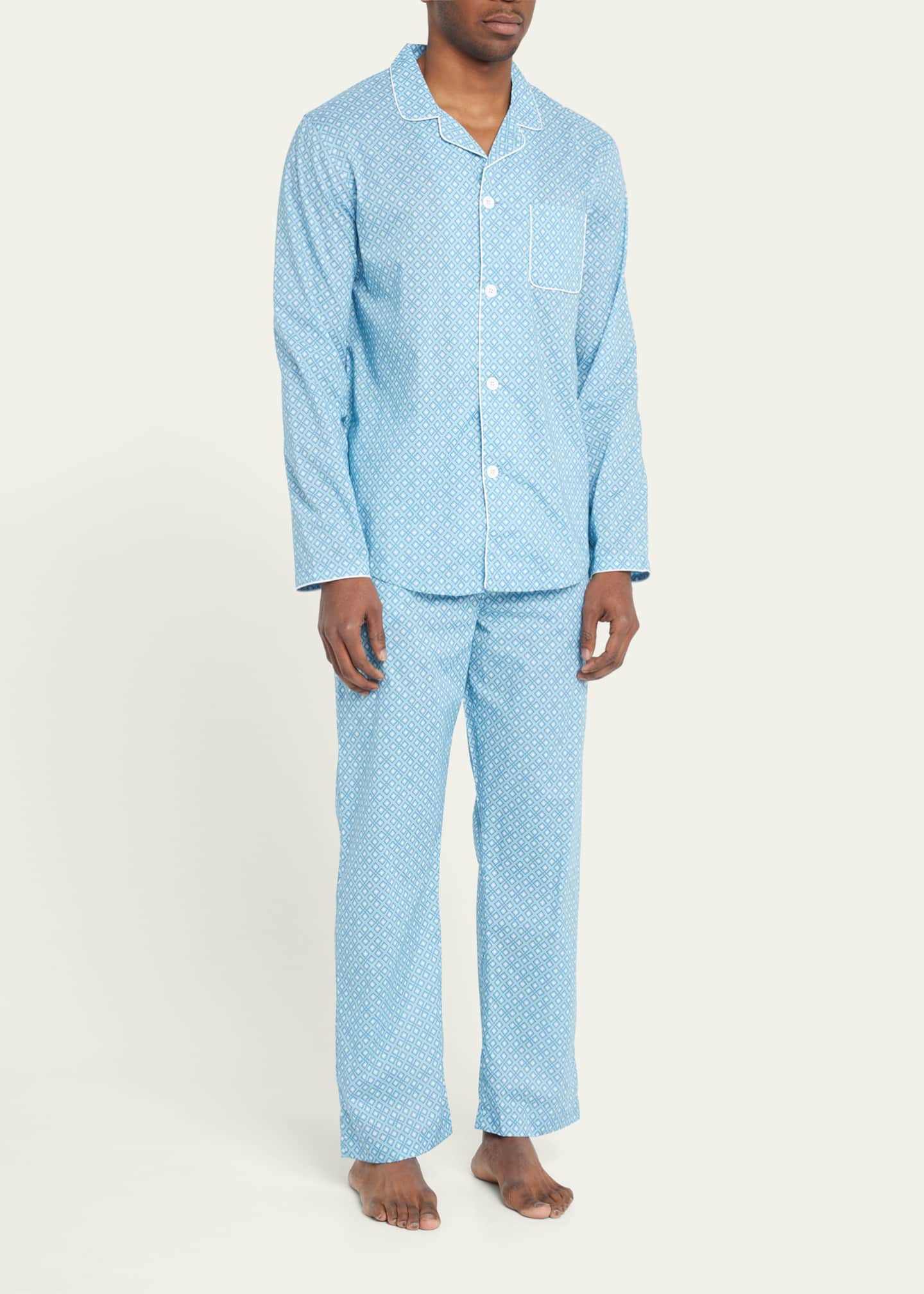 Derek Rose Men's Modern Fit Pajamas