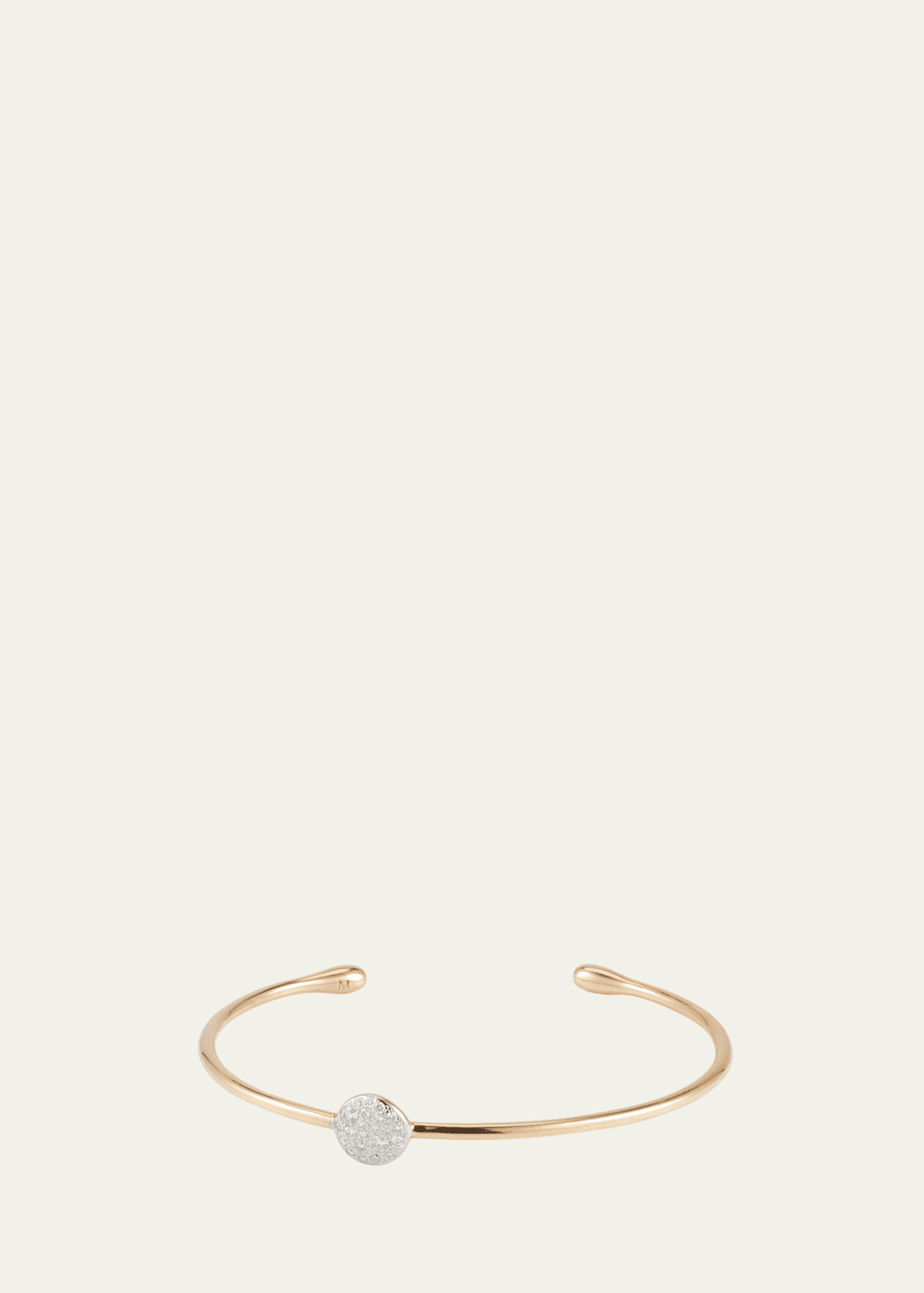 Pomellato Sabbia White Diamond Station Bracelet in 18K Rose Gold Image 1 of 4