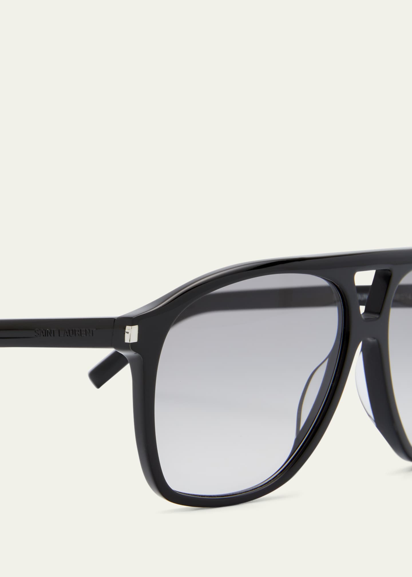 Saint Laurent SL 596 Dune Acetate Aviator Sunglasses Bergdorf Goodman