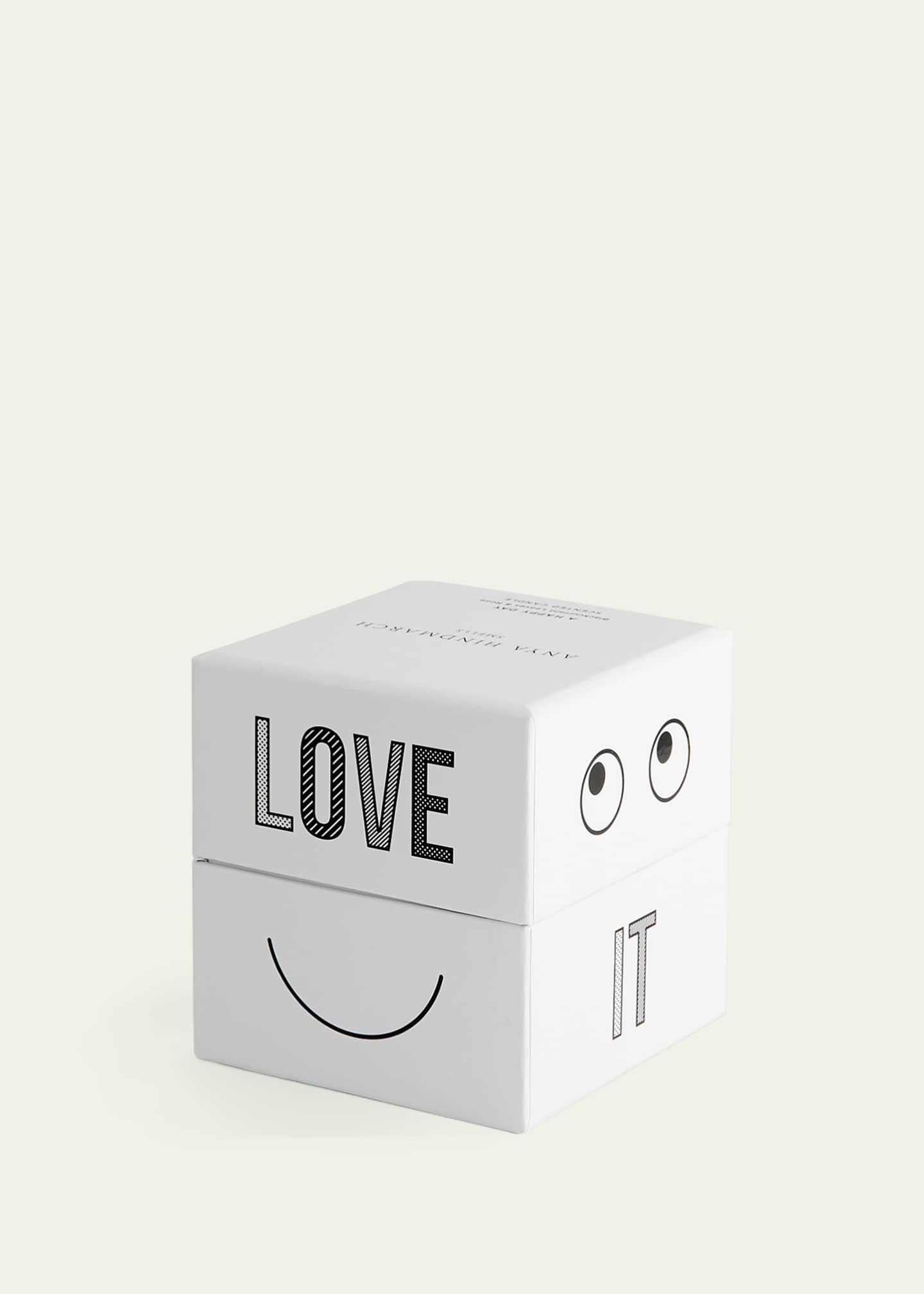 Anya Hindmarch Small Happy Days Candle in Natural Wax Image 4 of 4