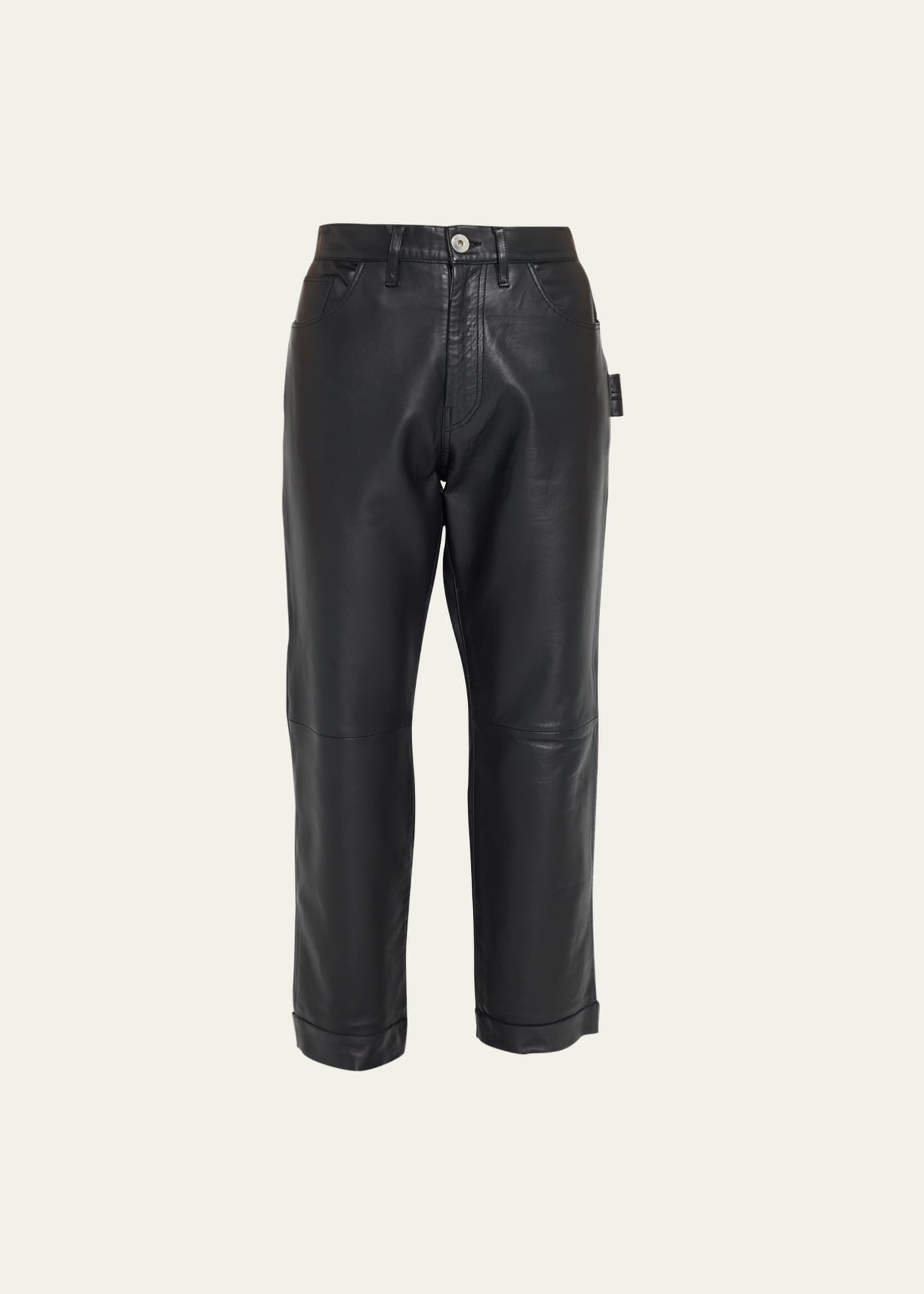 ALTU Leather Cargo Pants Bergdorf Goodman