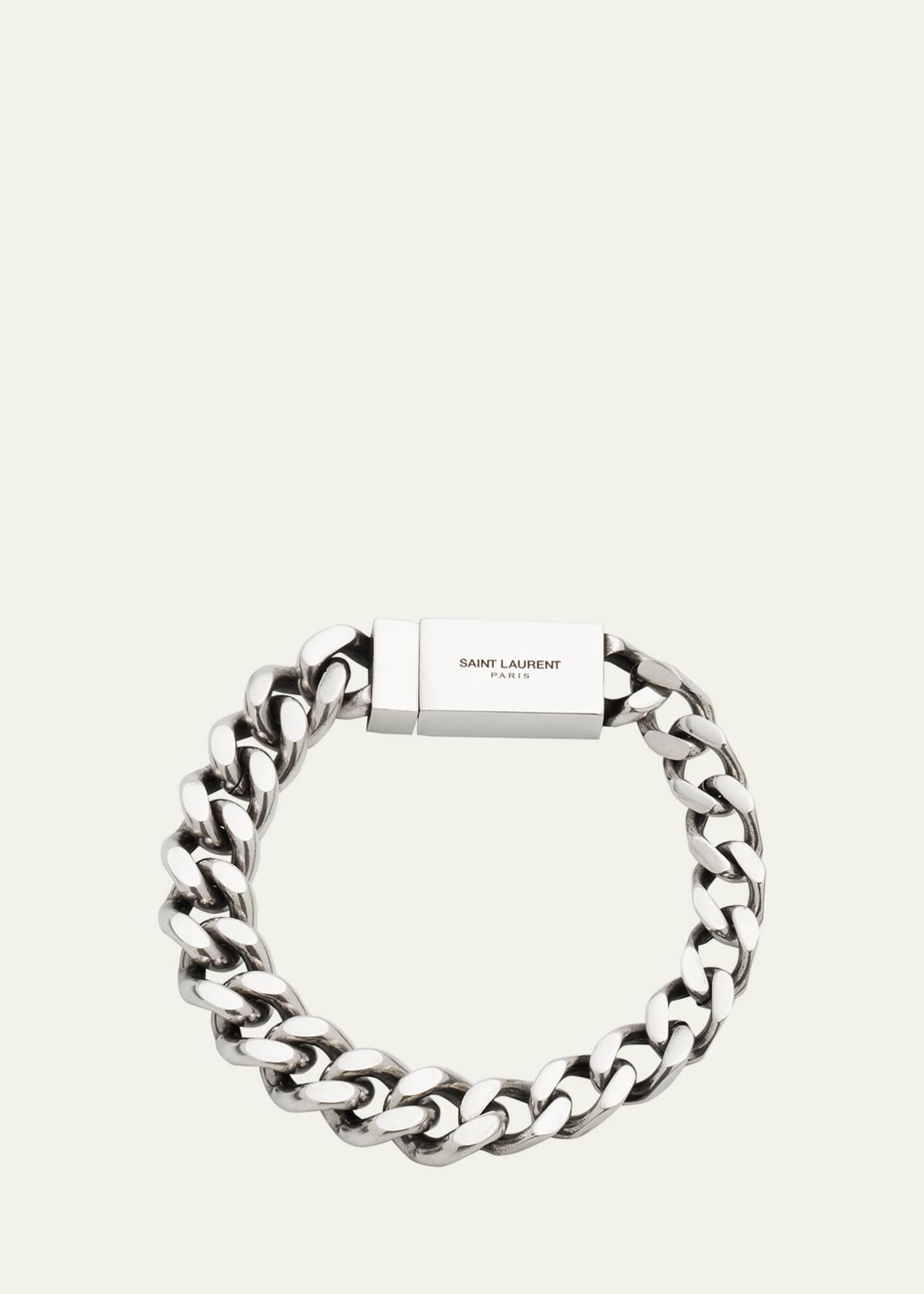 Saint Laurent Men's Curb Chain Bracelet