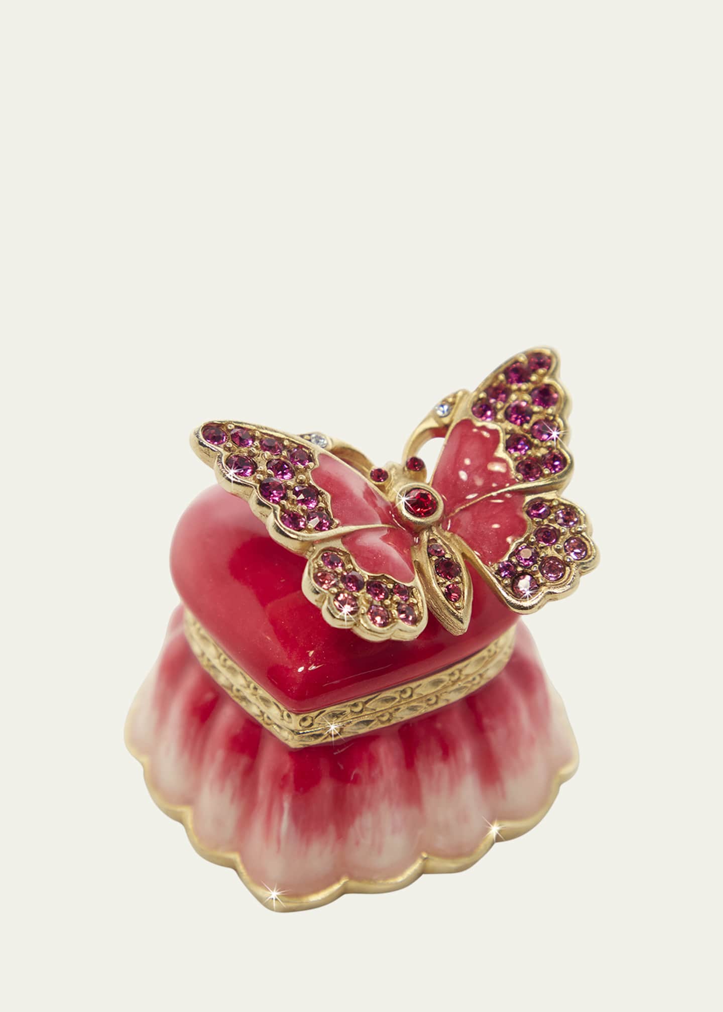 Jay Strongwater Mini Heart Box Image 2 of 5