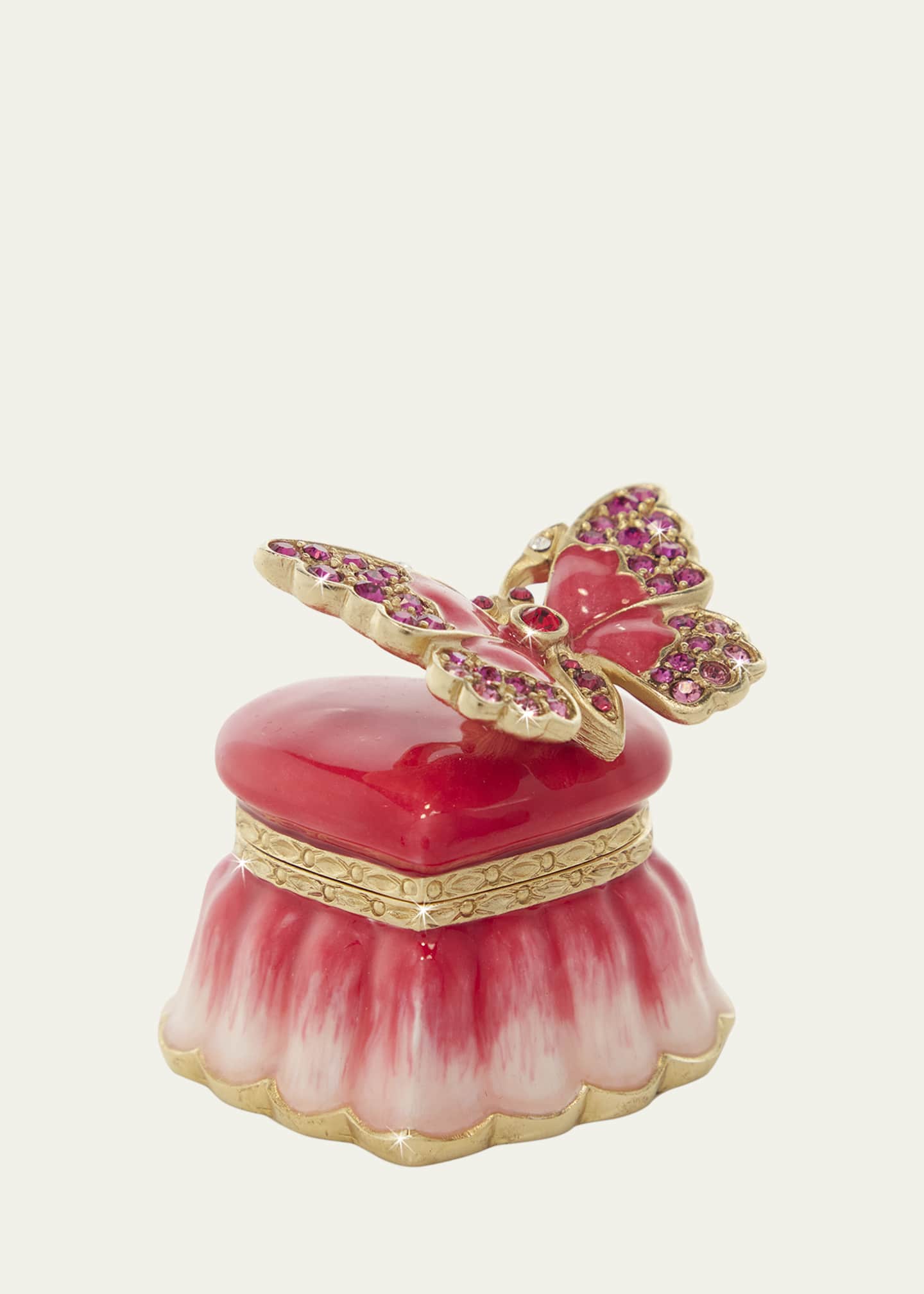 Jay Strongwater Mini Heart Box Image 1 of 5