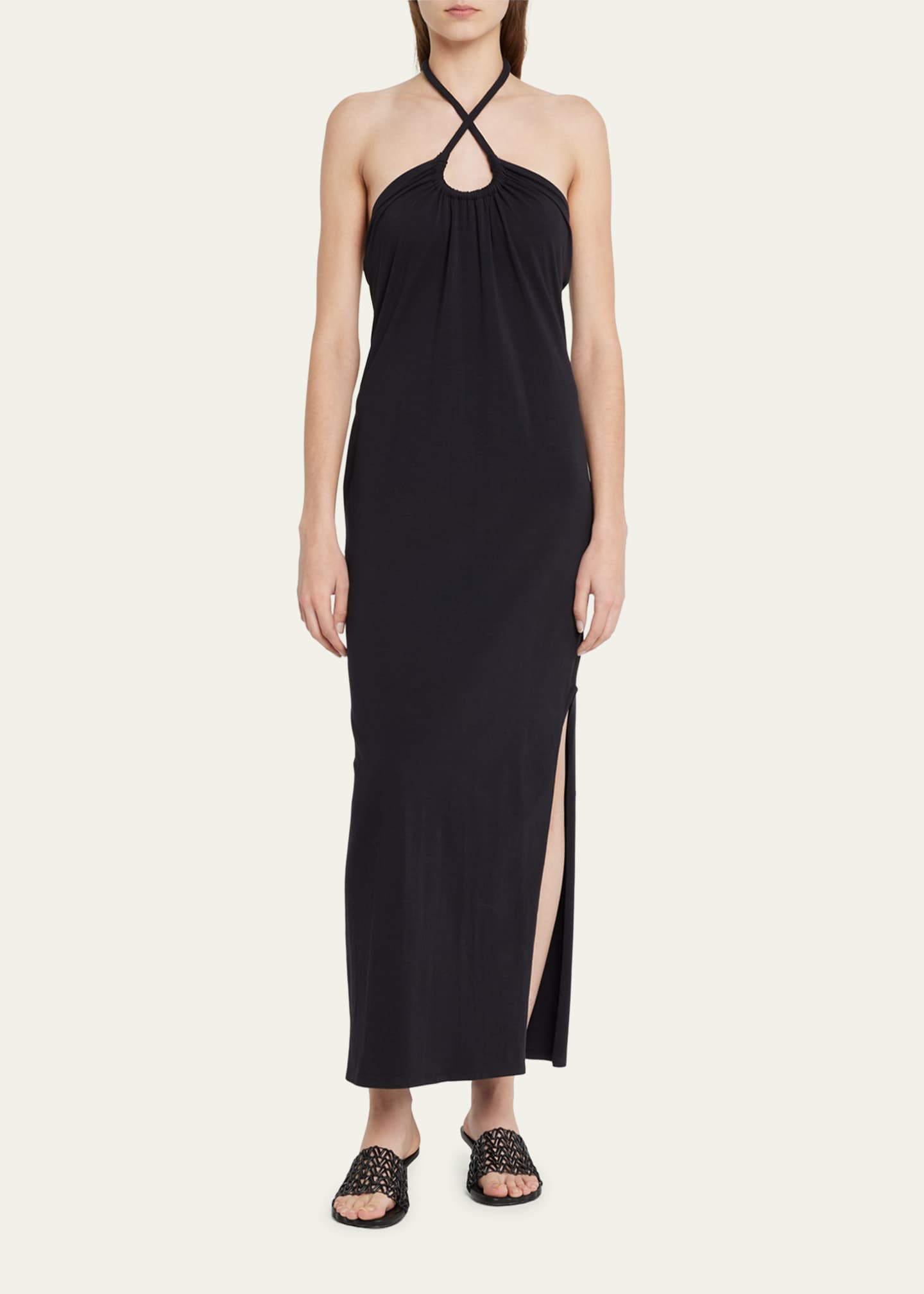 Proenza Schouler White Label Knit Halter Maxi Dress Bergdorf Goodman