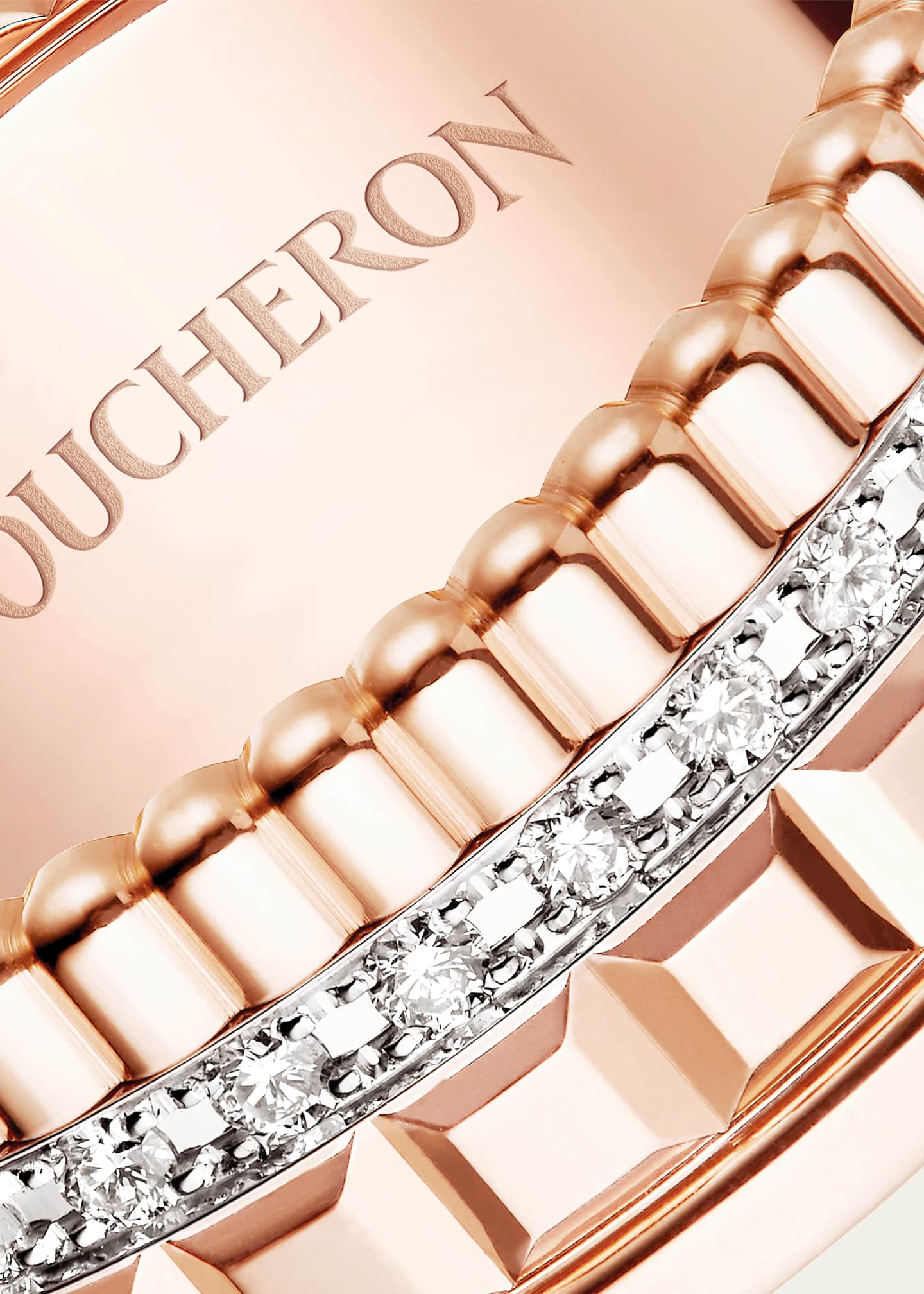 Boucheron Quatre Radiant Edition Small Ring with Diamonds Image 2 of 2