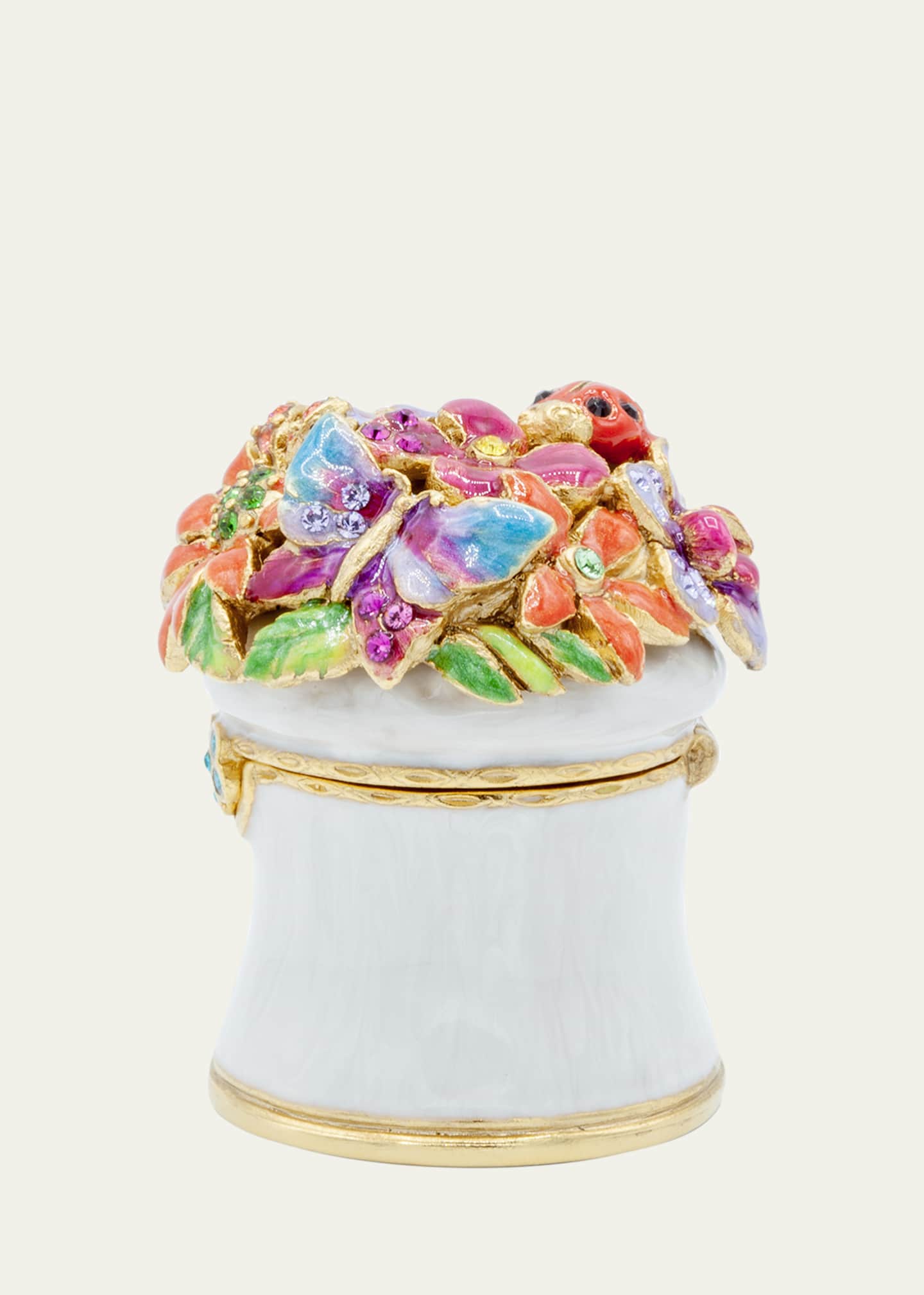 Jay Strongwater Mini Bouquet Box Image 3 of 5