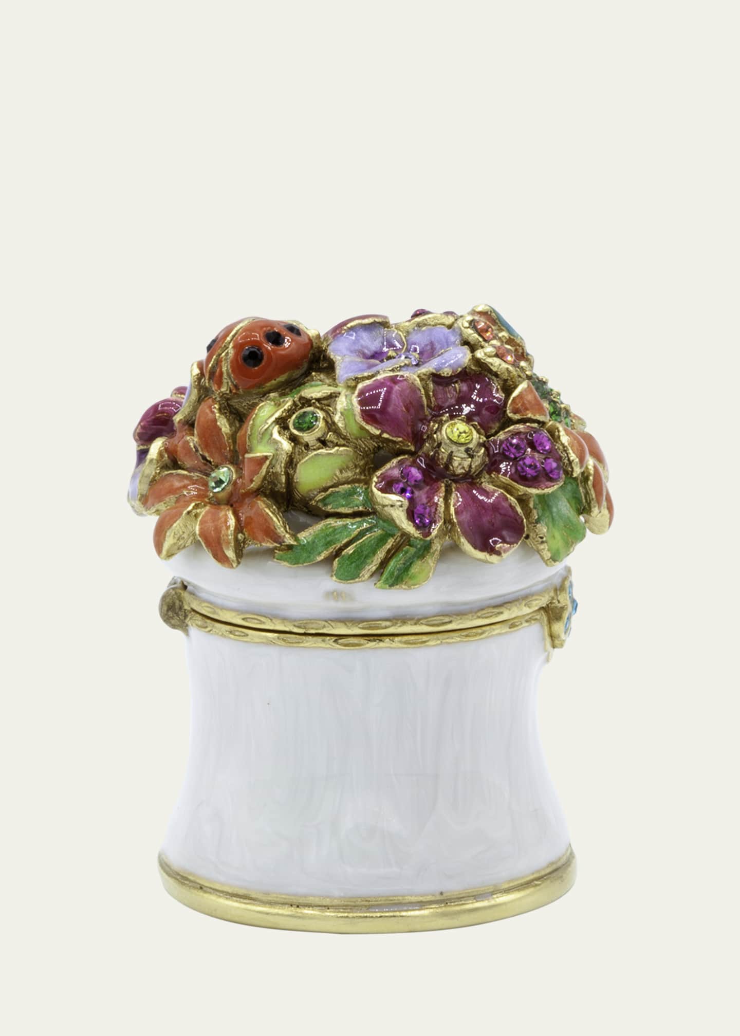 Jay Strongwater Mini Bouquet Box Image 4 of 5