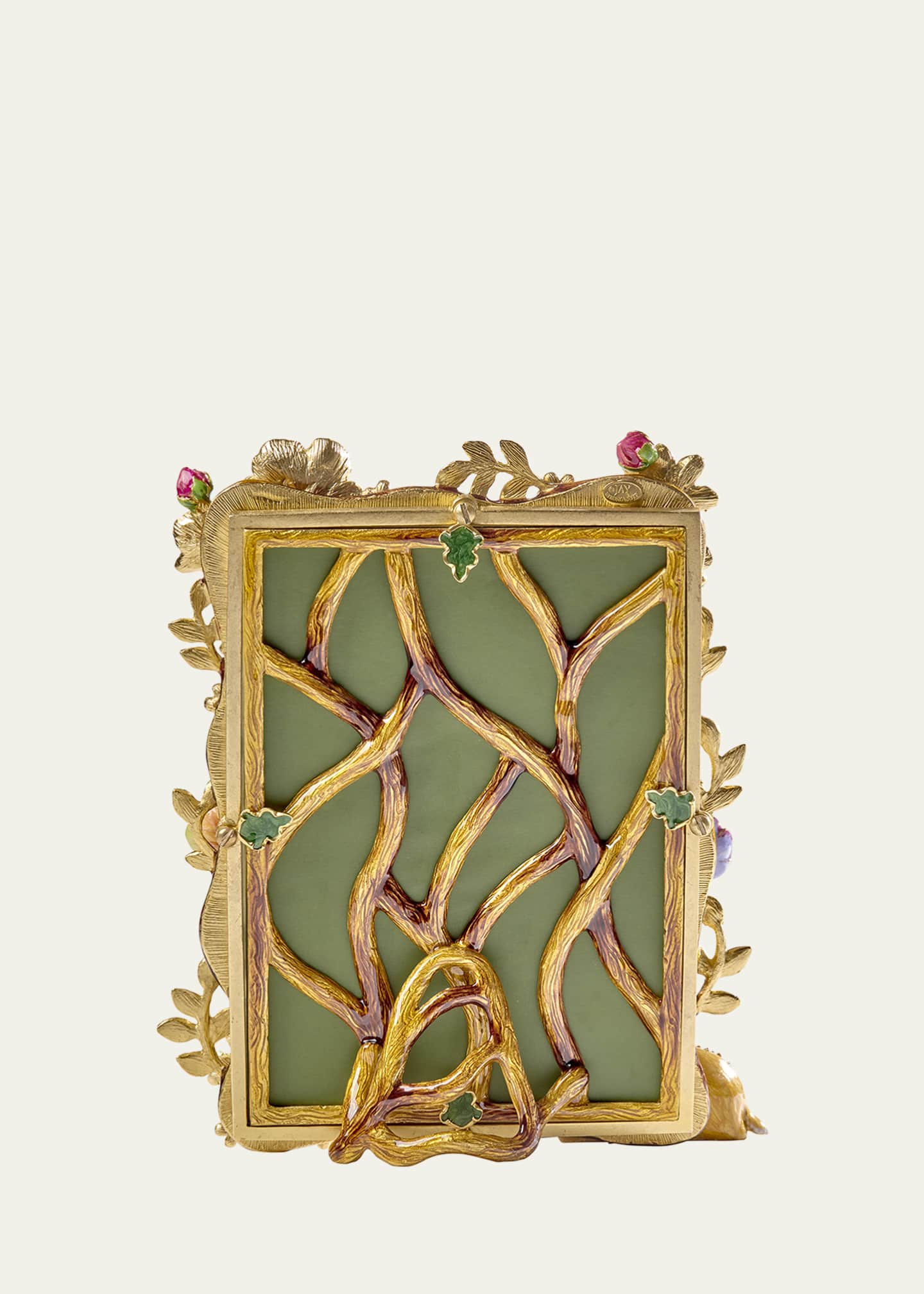 Jay Strongwater Fawn Picture Frame, 5" x 7" Image 4 of 4